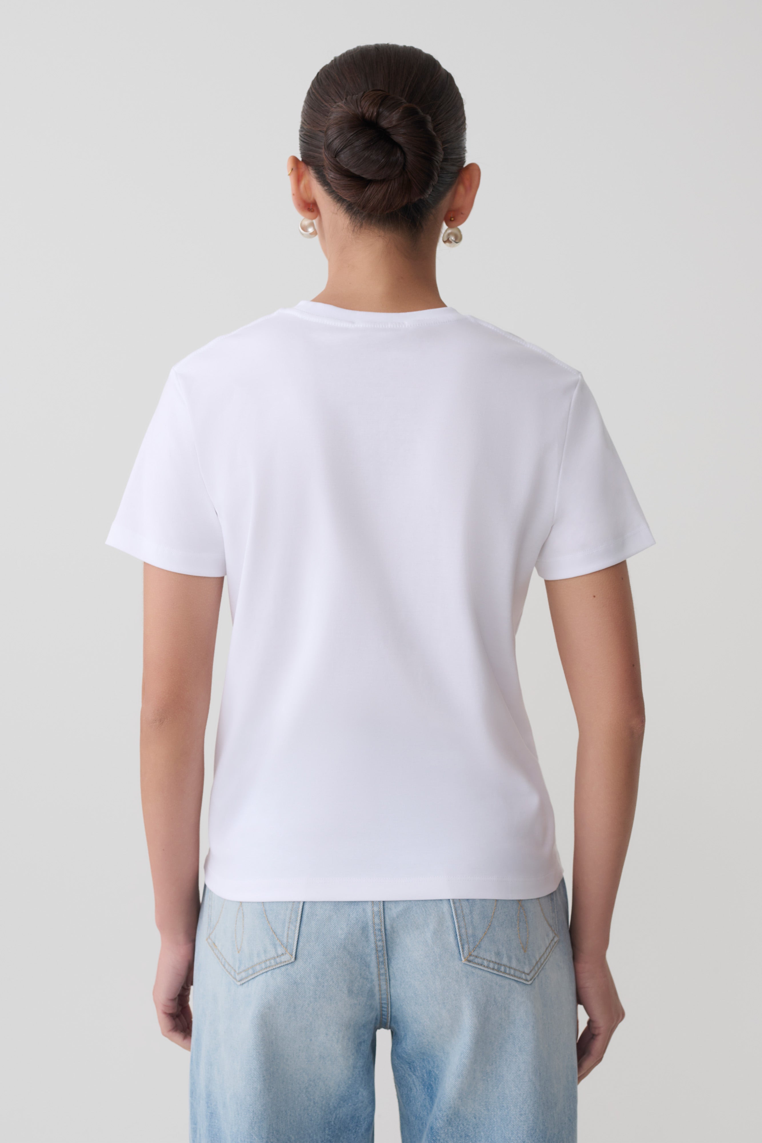 Alternative view of Sega Cotton Oversized T-Shirt - White