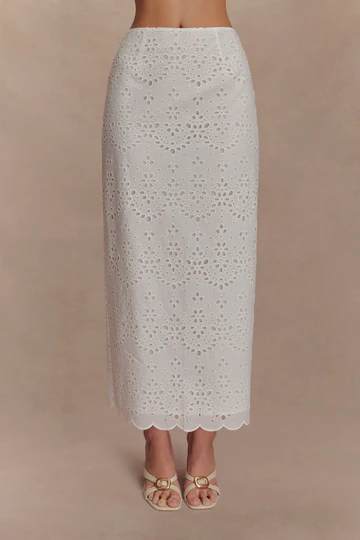 Kensley Broderie Skirt