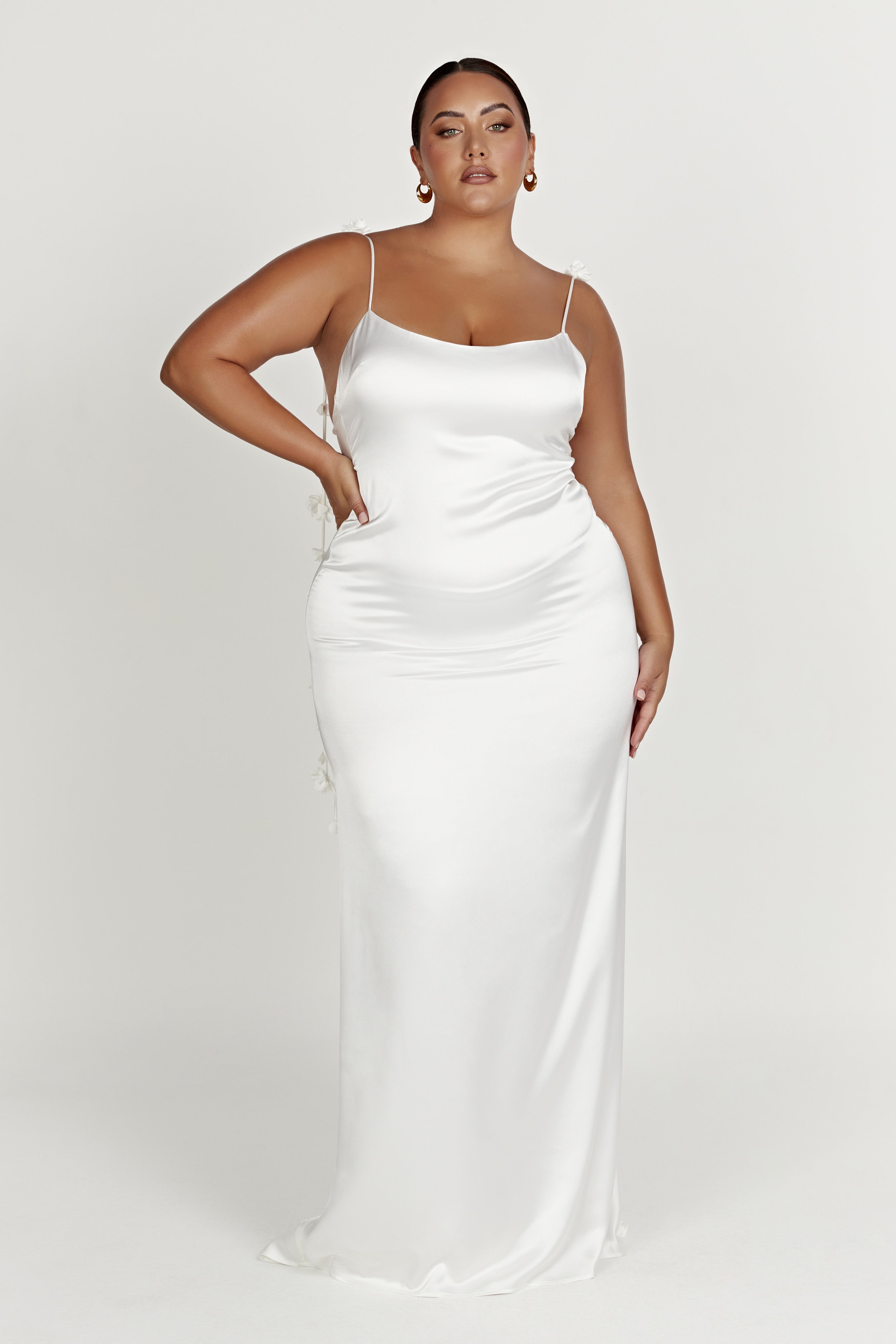 Elenora Rose Gown - White - Image 4