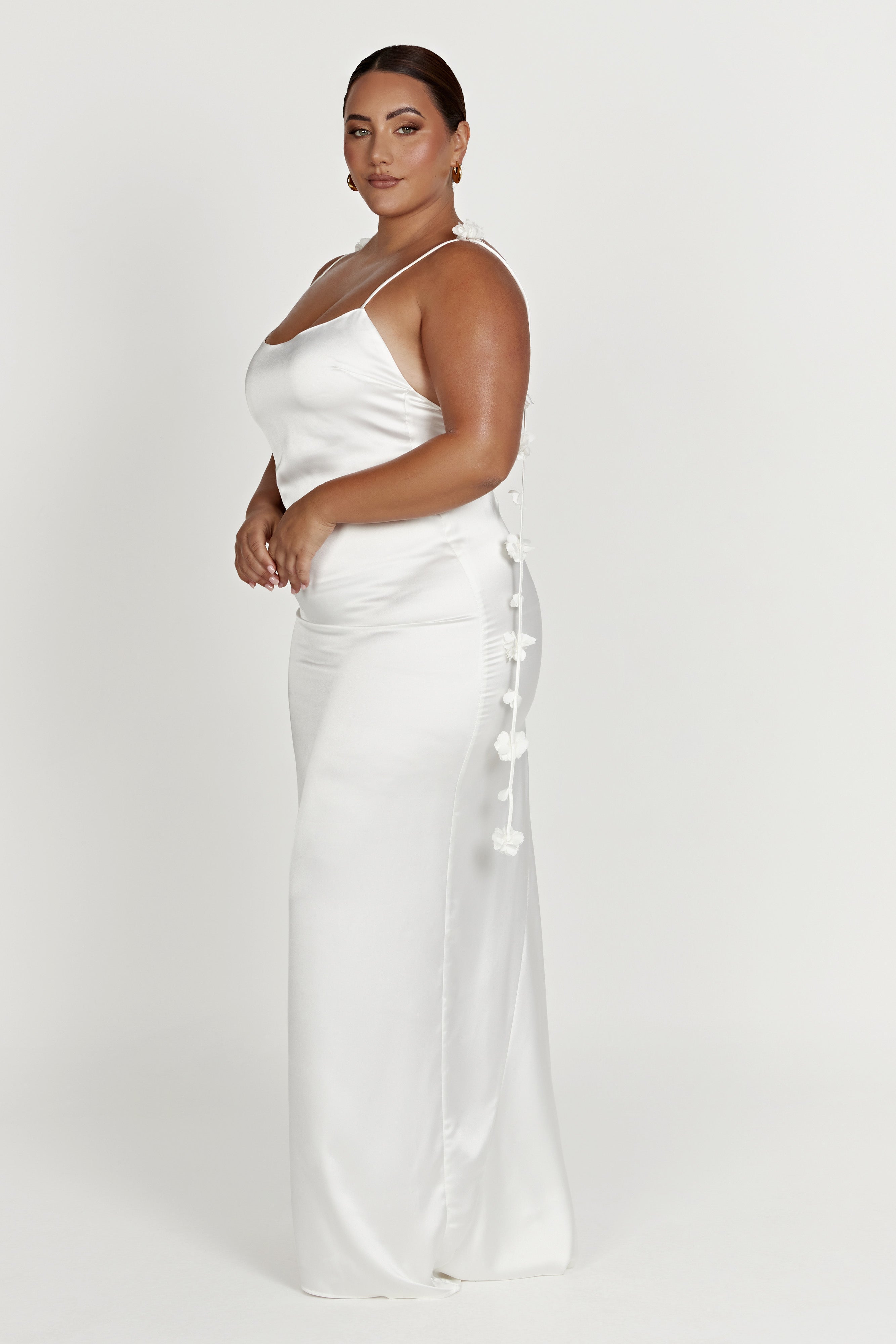 Elenora Rose Gown - White - Image 7