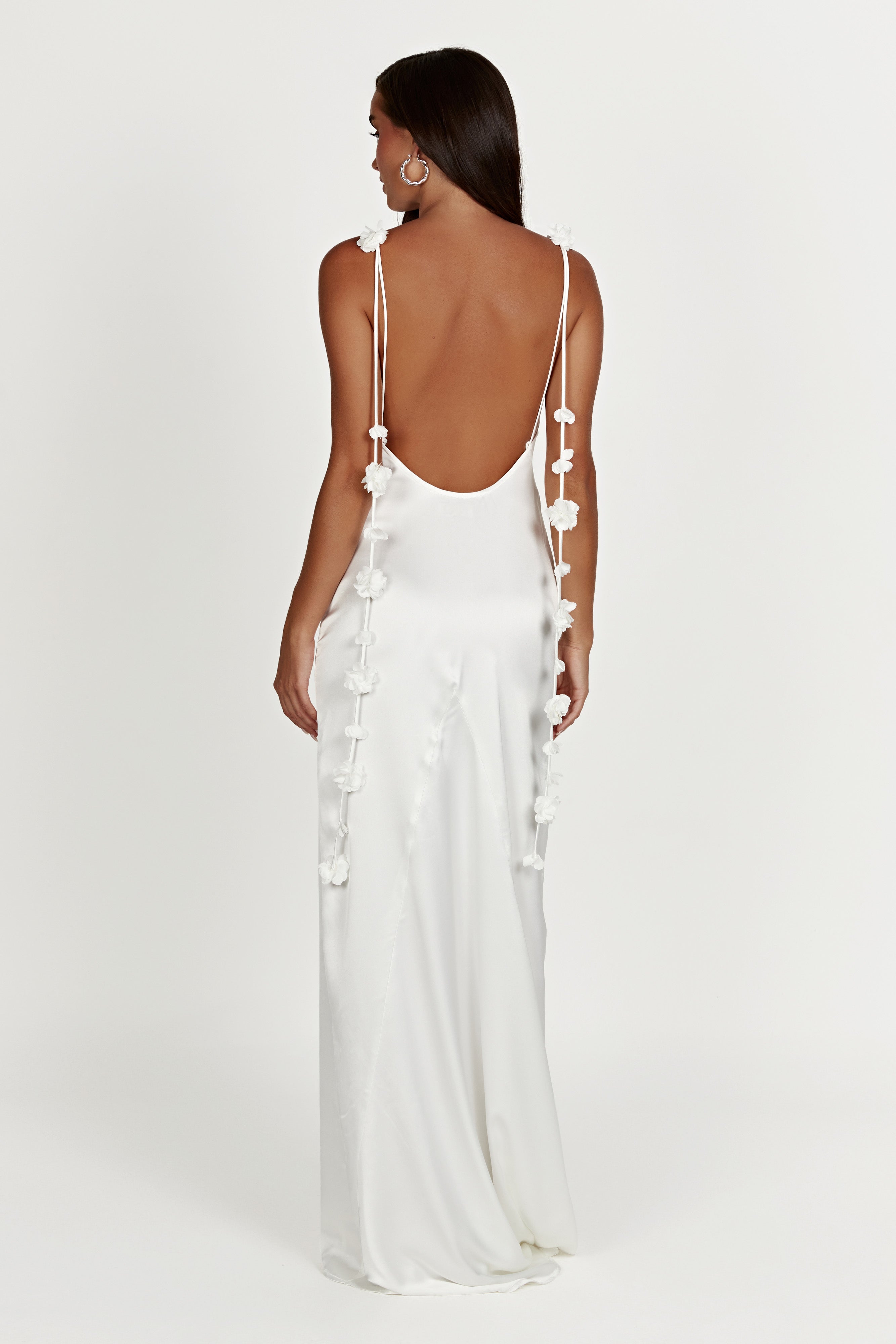 Alternative view of Elenora Rose Gown - White