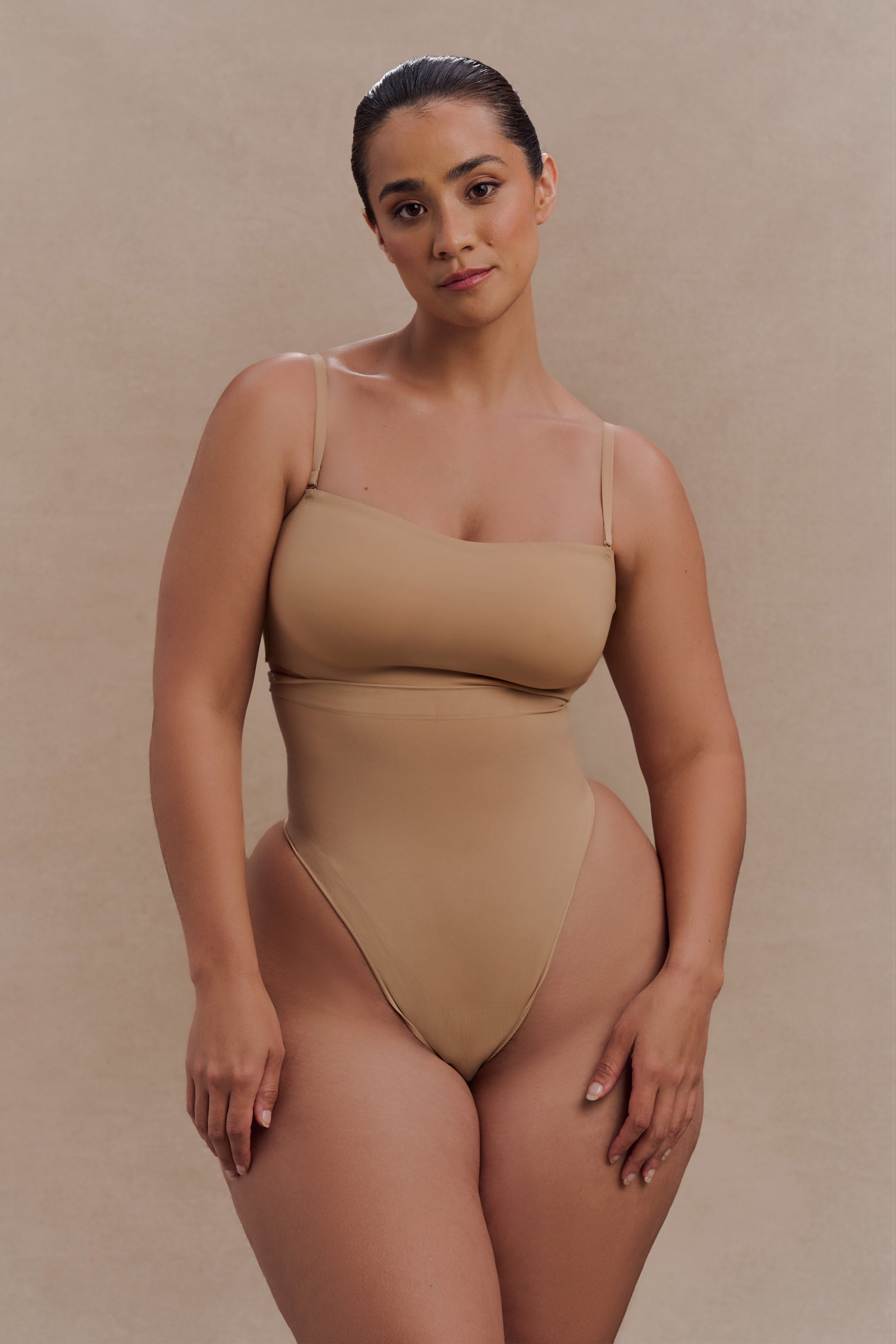 Joanna Strapless Shapewear Bra - Beige - Image 3