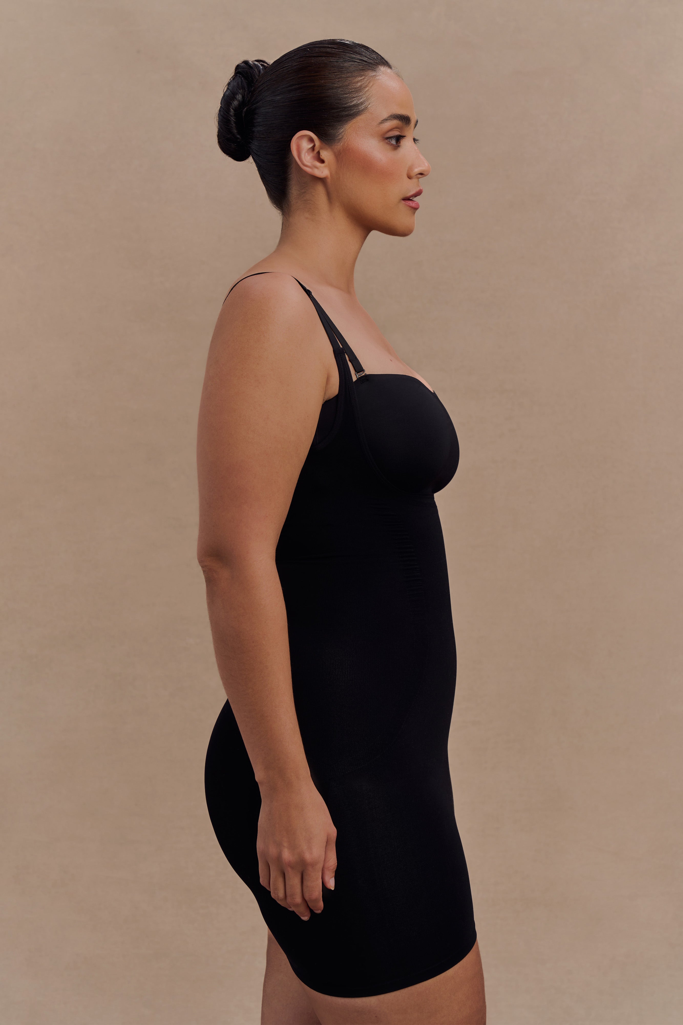 Jocelyn Backless Shapewear Mini Dress - Black - Image 8