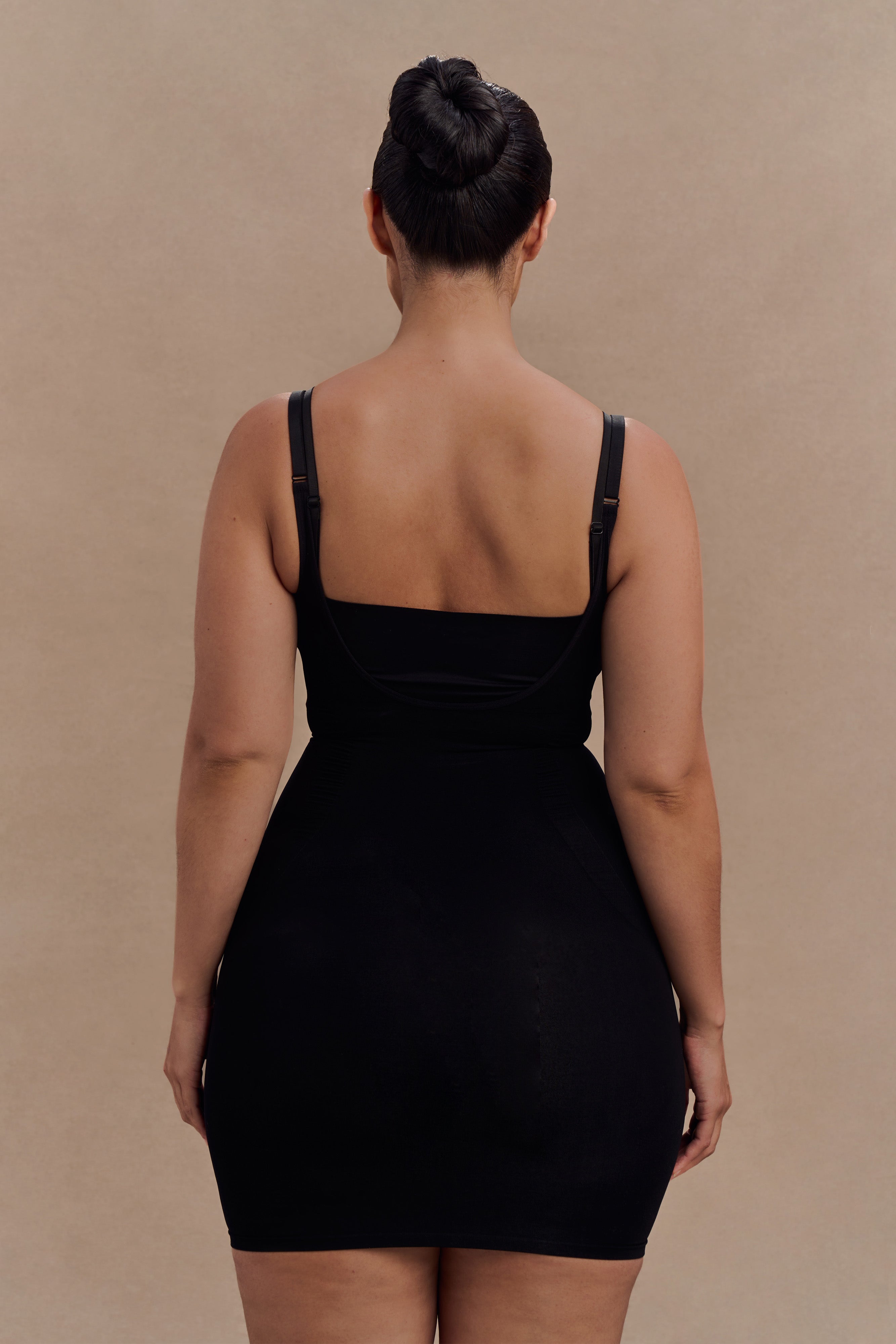Jocelyn Backless Shapewear Mini Dress - Black - Image 7