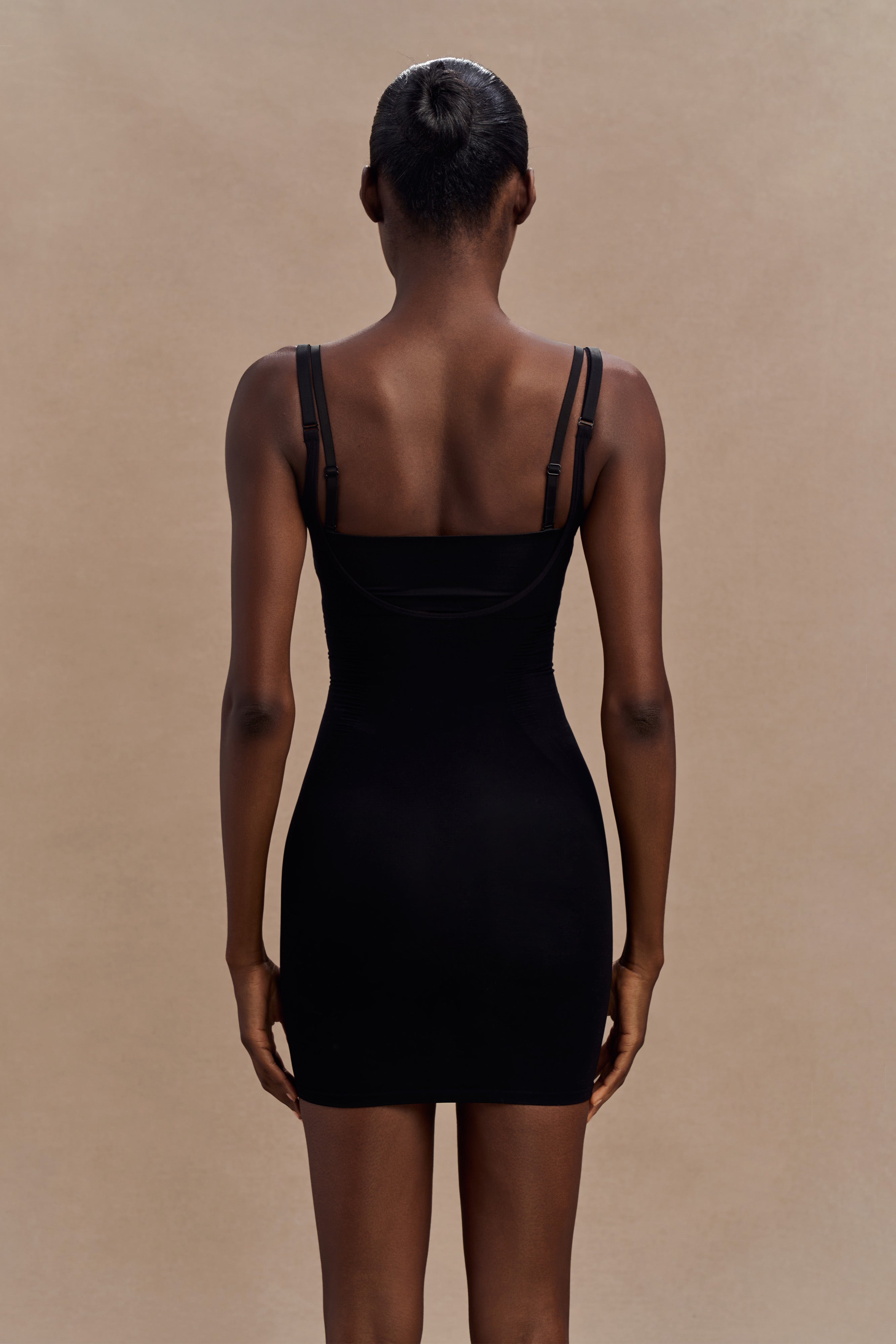Jocelyn Backless Shapewear Mini Dress - Black - Image 2