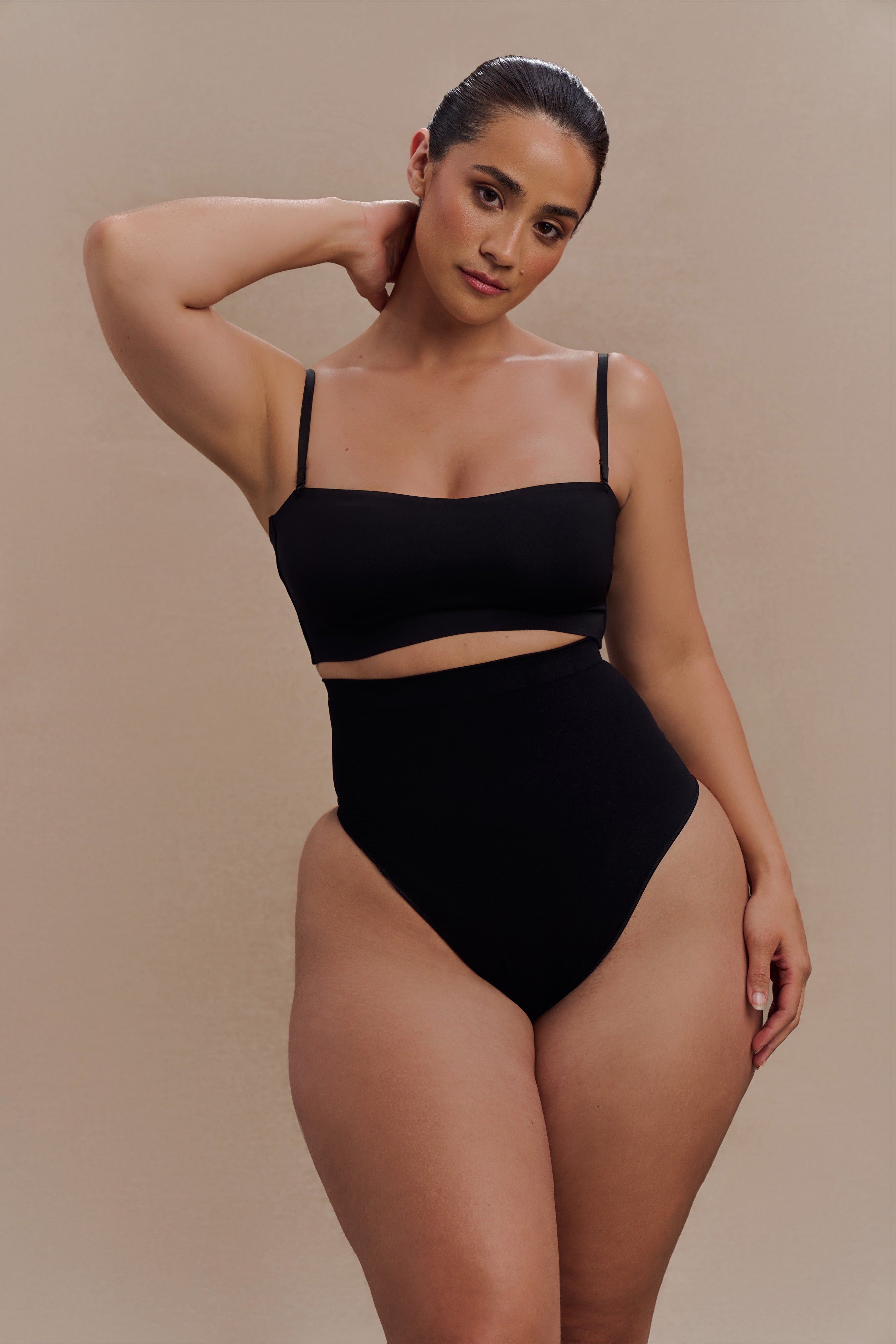 Joanna Strapless Shapewear Bra - Black - Image 3