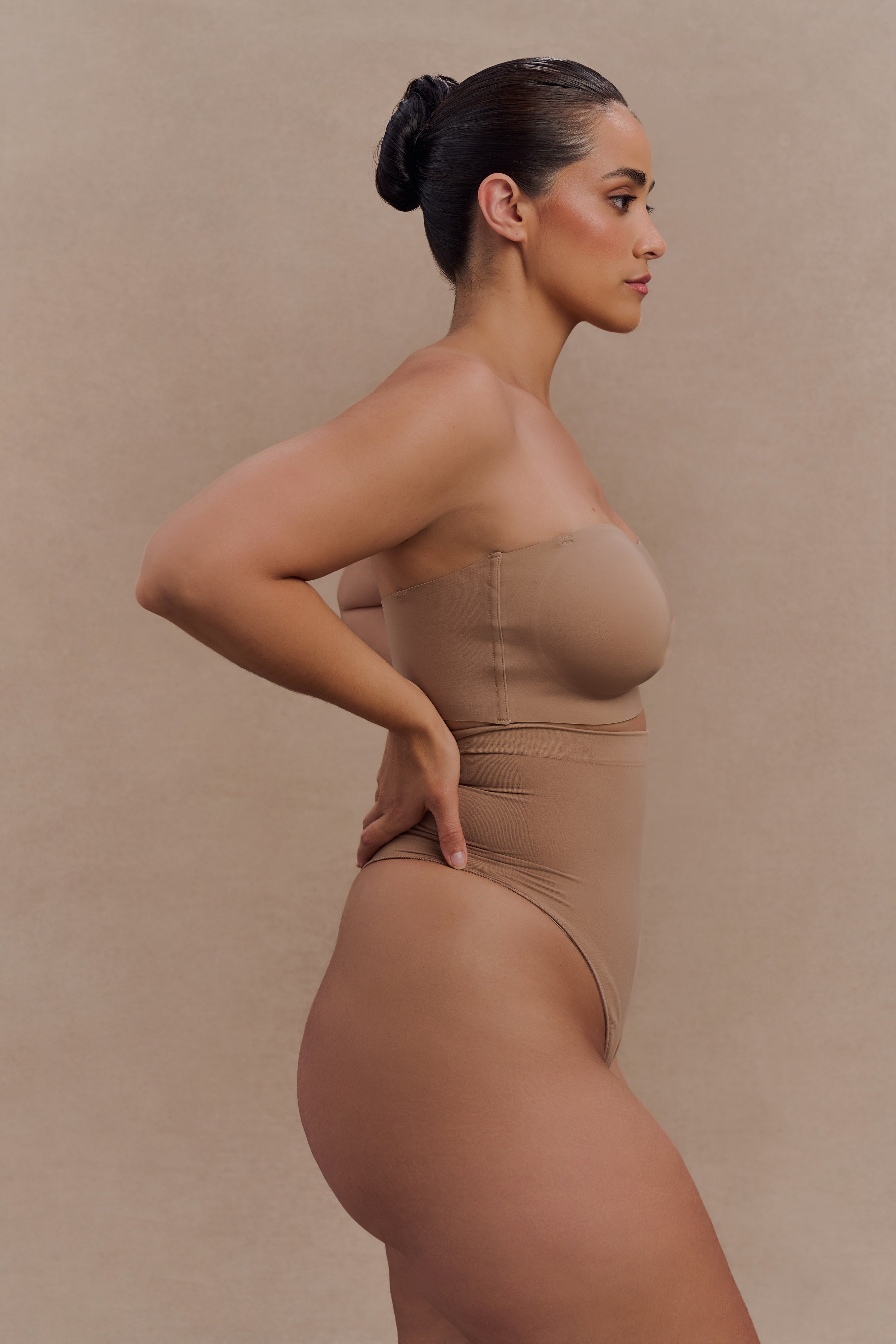 Joanna Strapless Shapewear Bra - Latte - Image 4