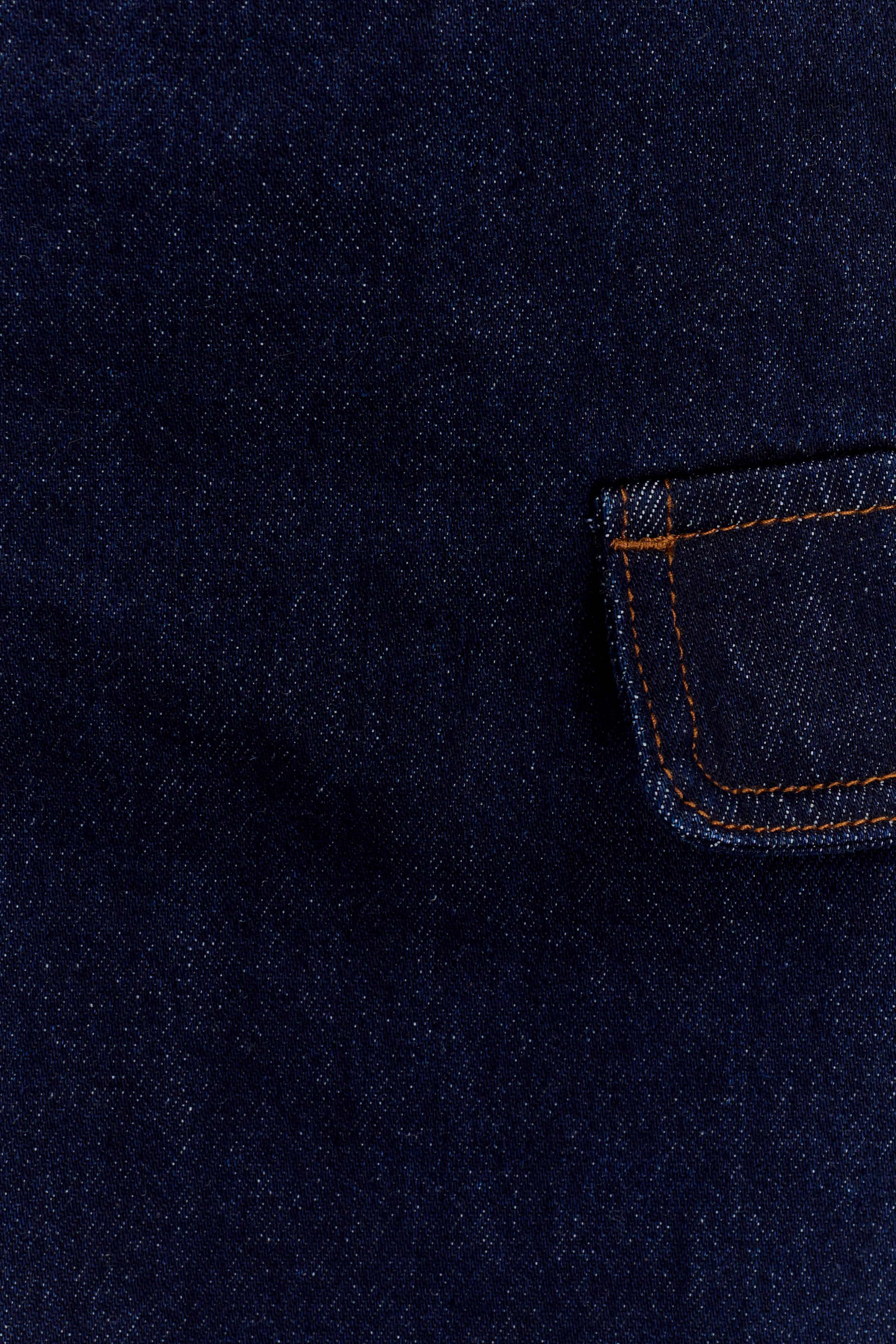 Rosalyn Mini Denim Skort - Indigo Blue - Image 10