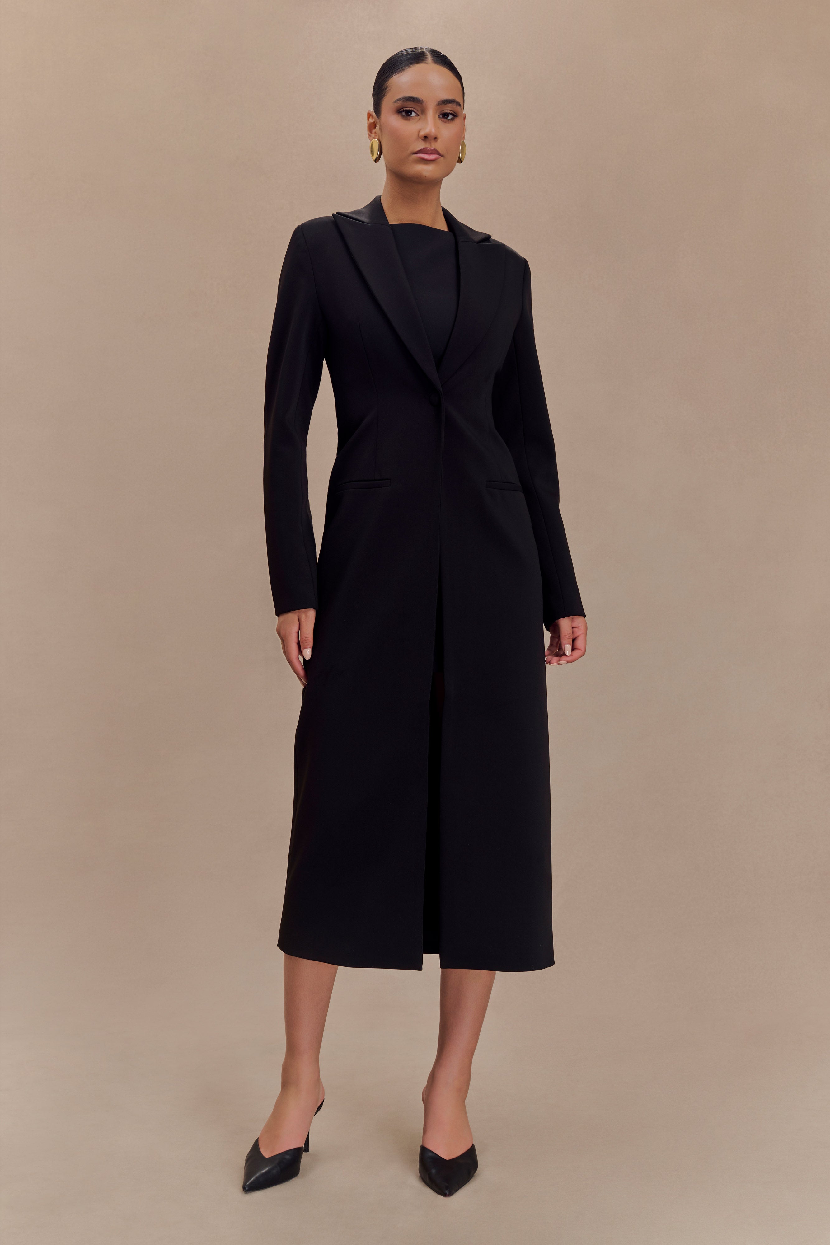 Caviar Suiting Coat - Black - Image 5