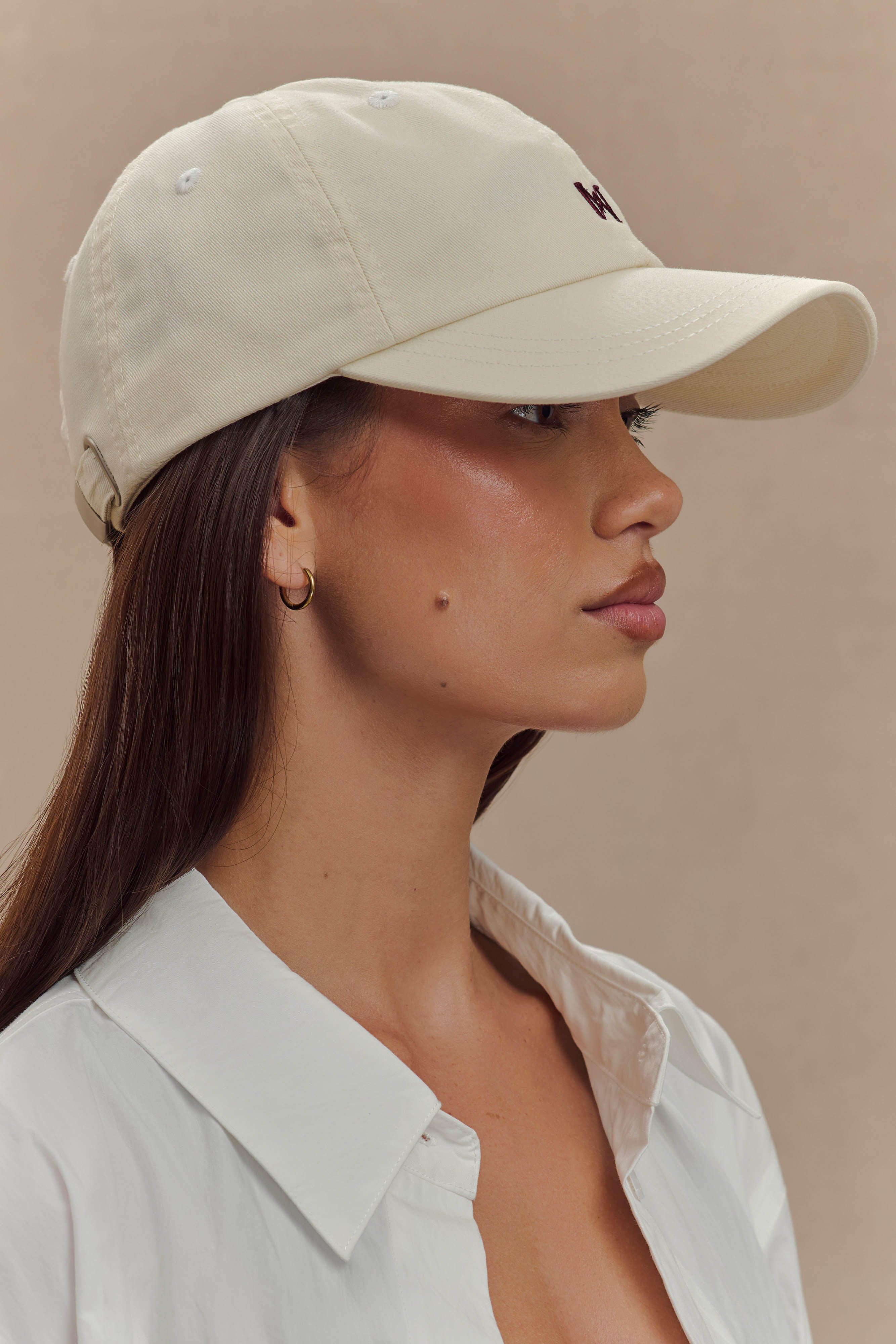 MESHKI Ball Cap - Cream - Image 2