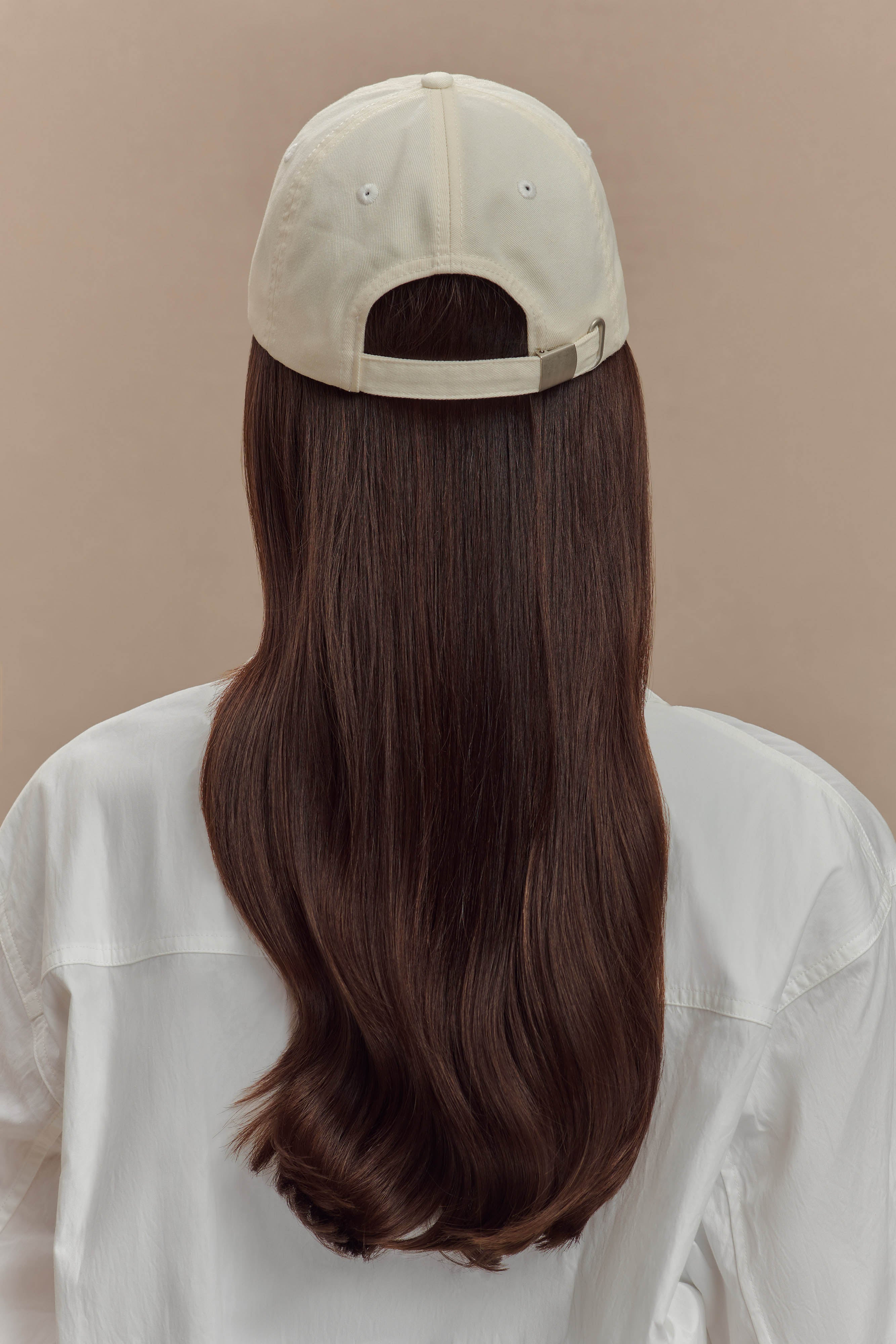 MESHKI Ball Cap - Cream - Image 3