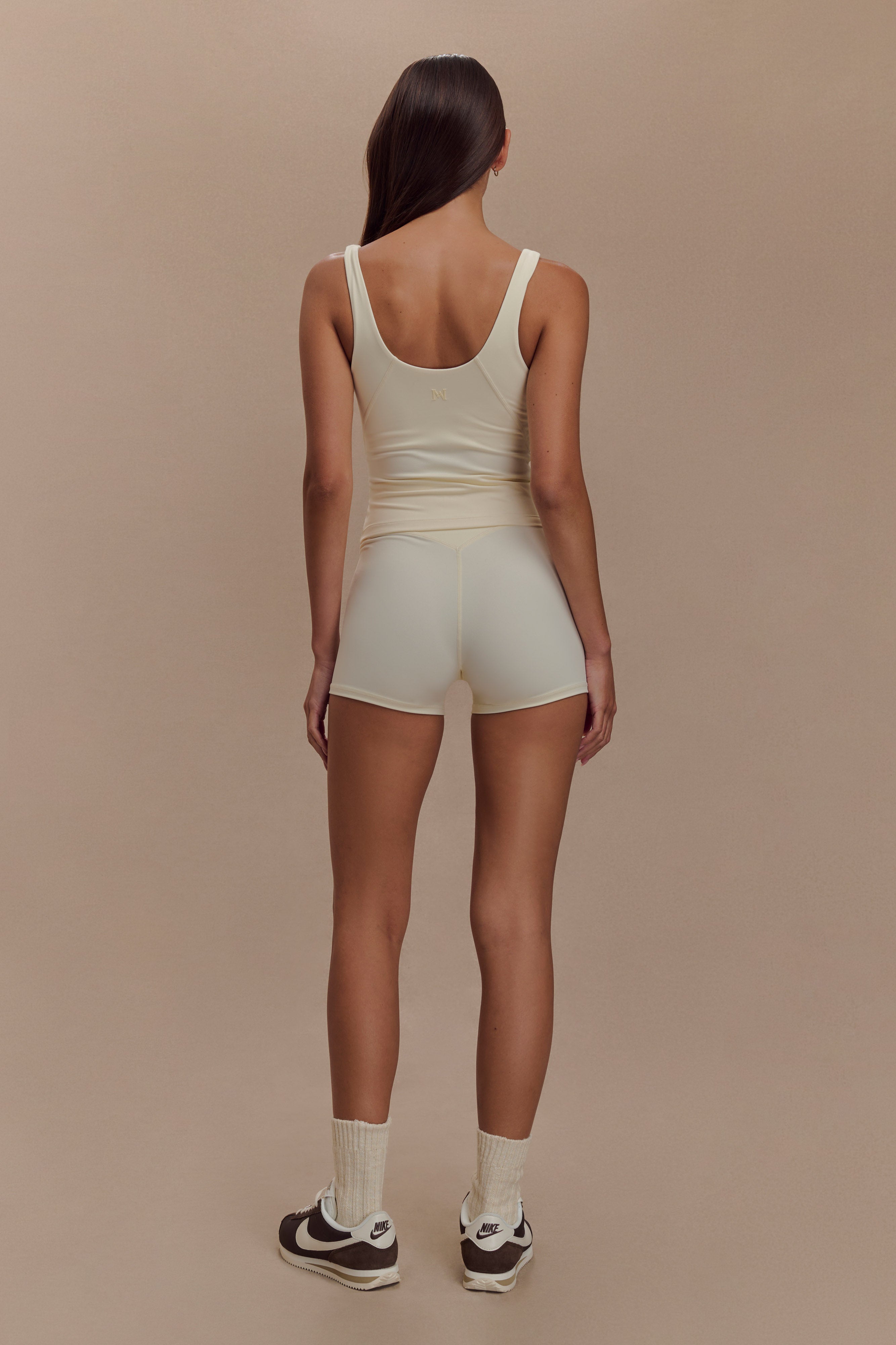 Orion Active Bike Shorts - Ivory - Image 3