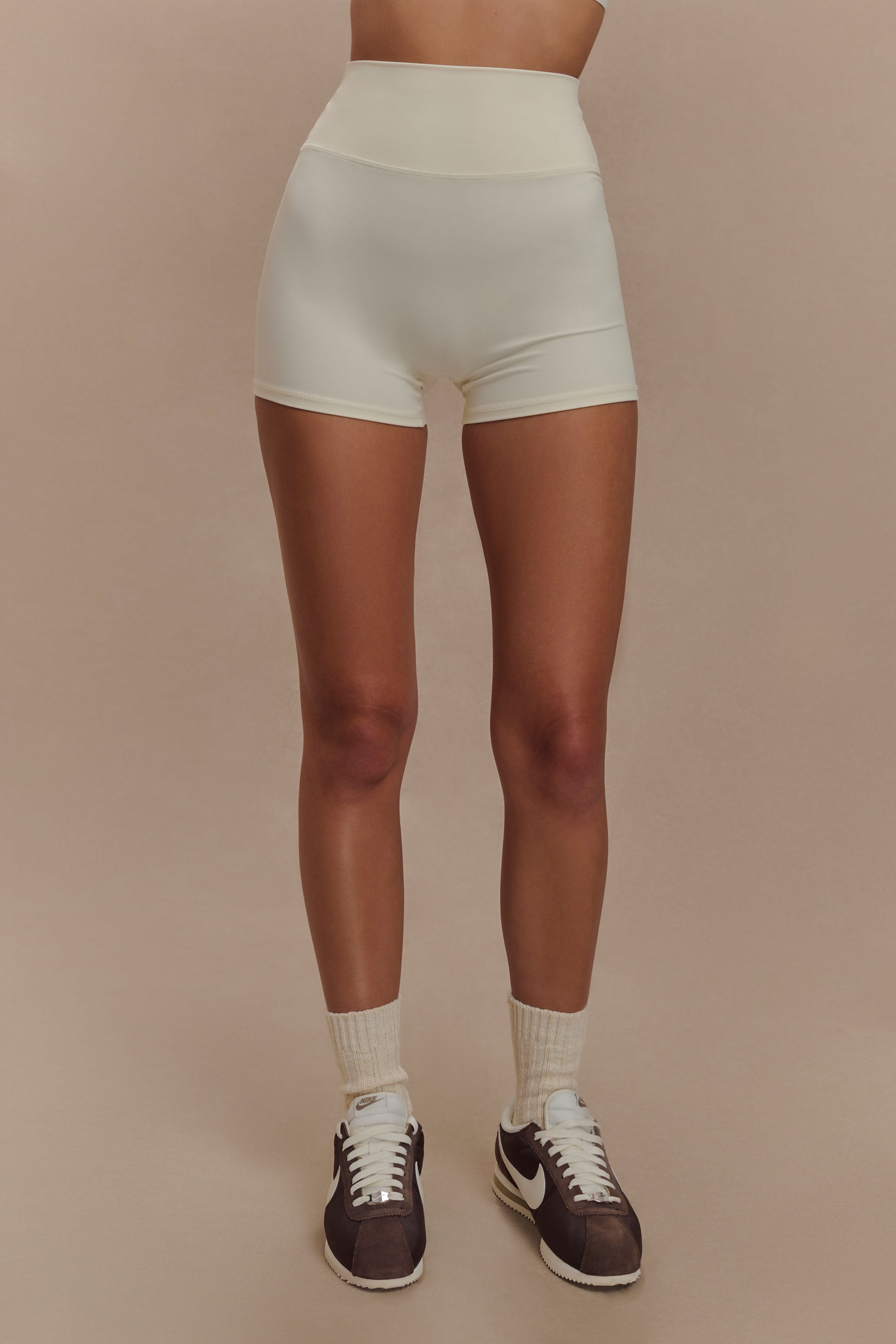 Orion Active Bike Shorts - Ivory - Image 4