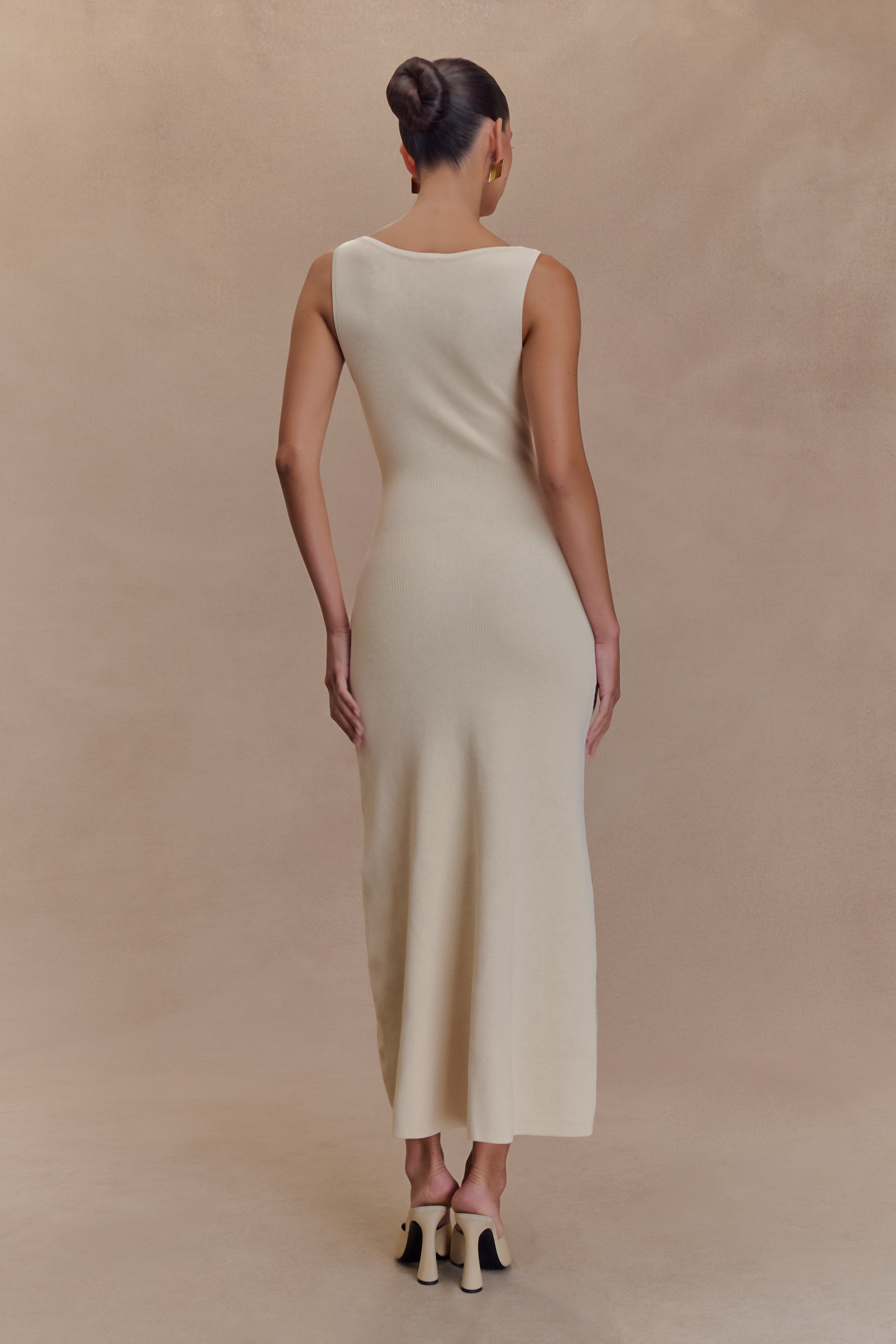 Alternative view of Sawyer Sleeveless Buttoned Maxi Dress - Ivory