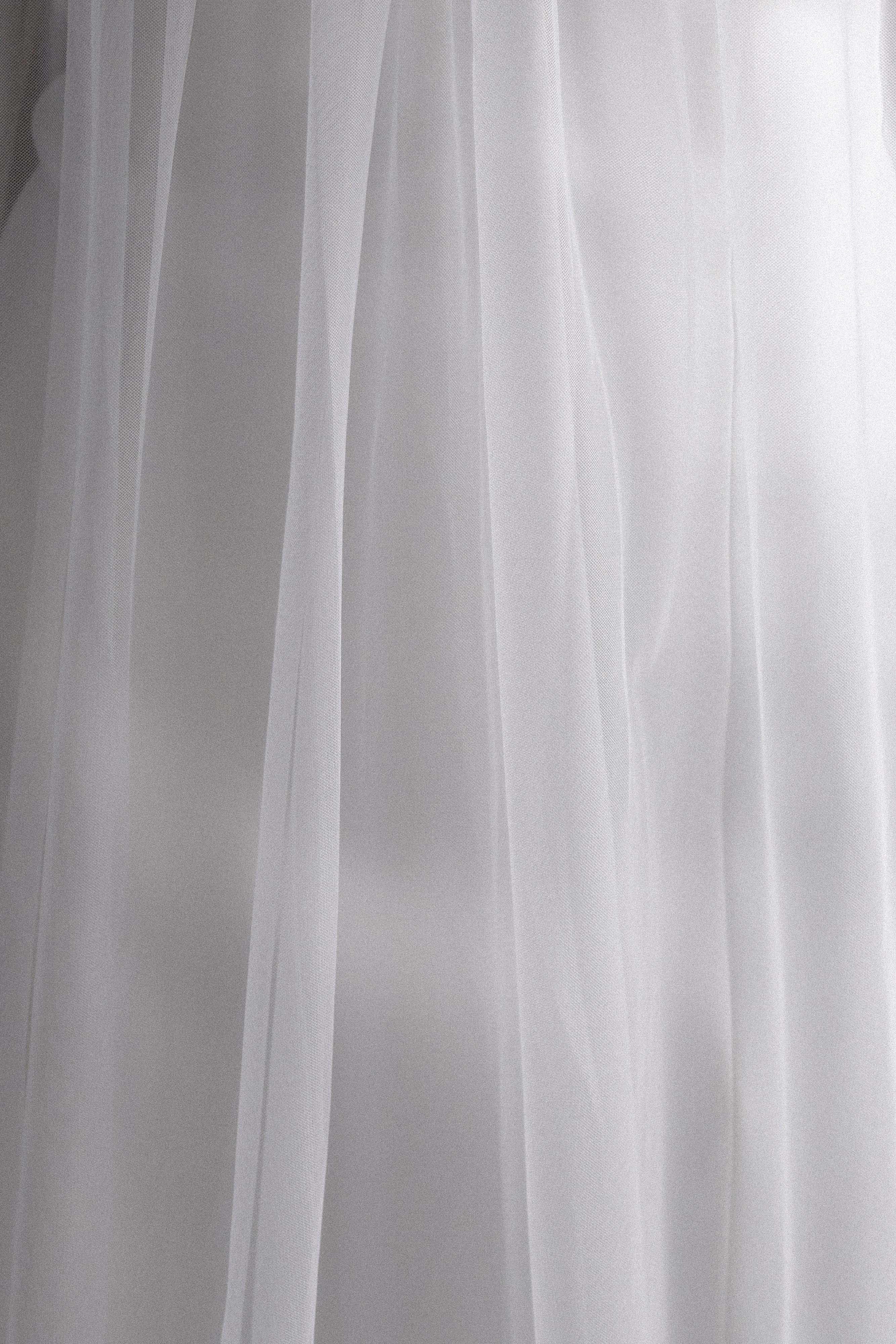 Bettany Chiffon Strapless Maxi Dress - White - Image 7