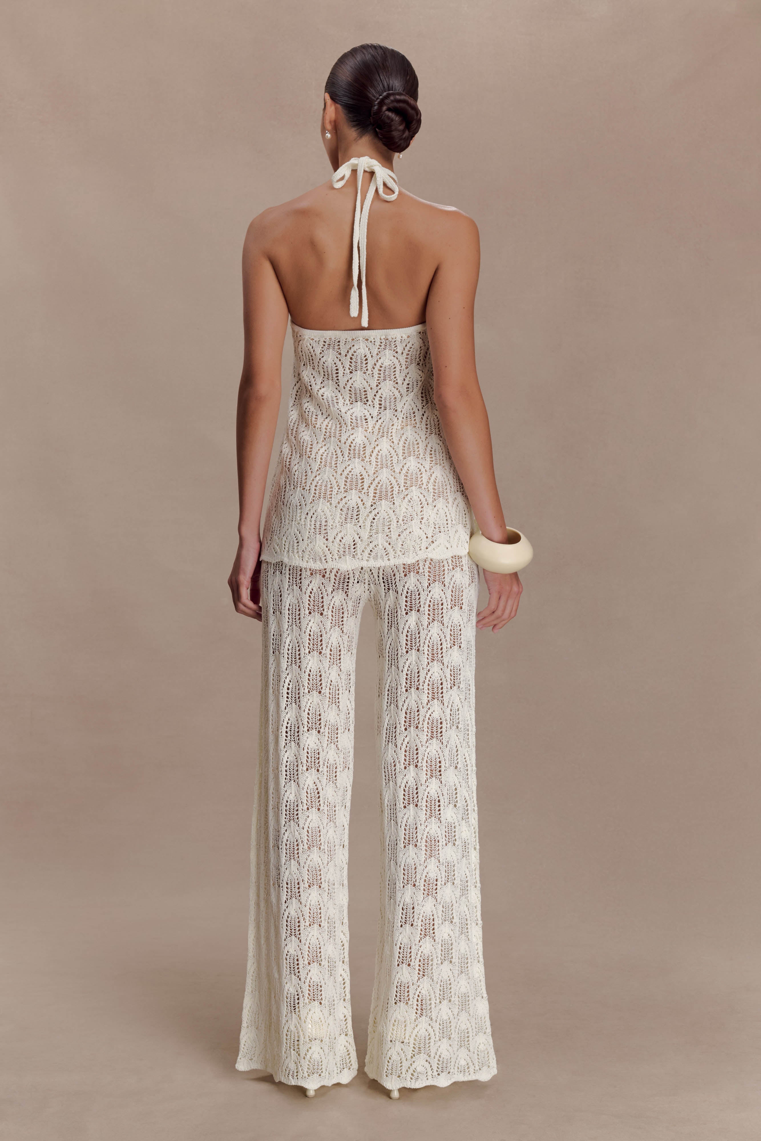 Alternative view of Glinda Crochet Pants - Ivory