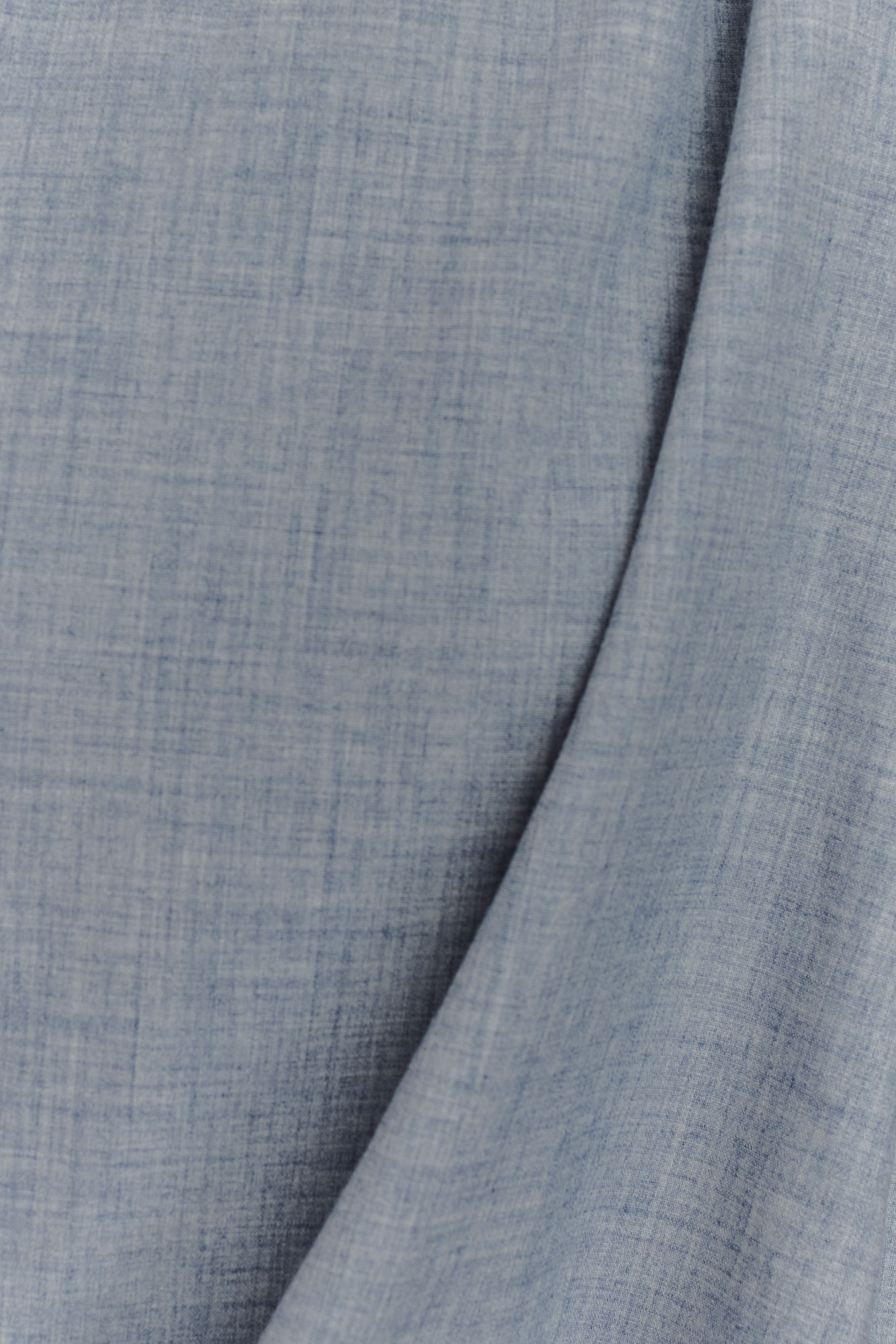 Gabriella Draped Mini Dress - Charcoal Blue Marle - Image 7