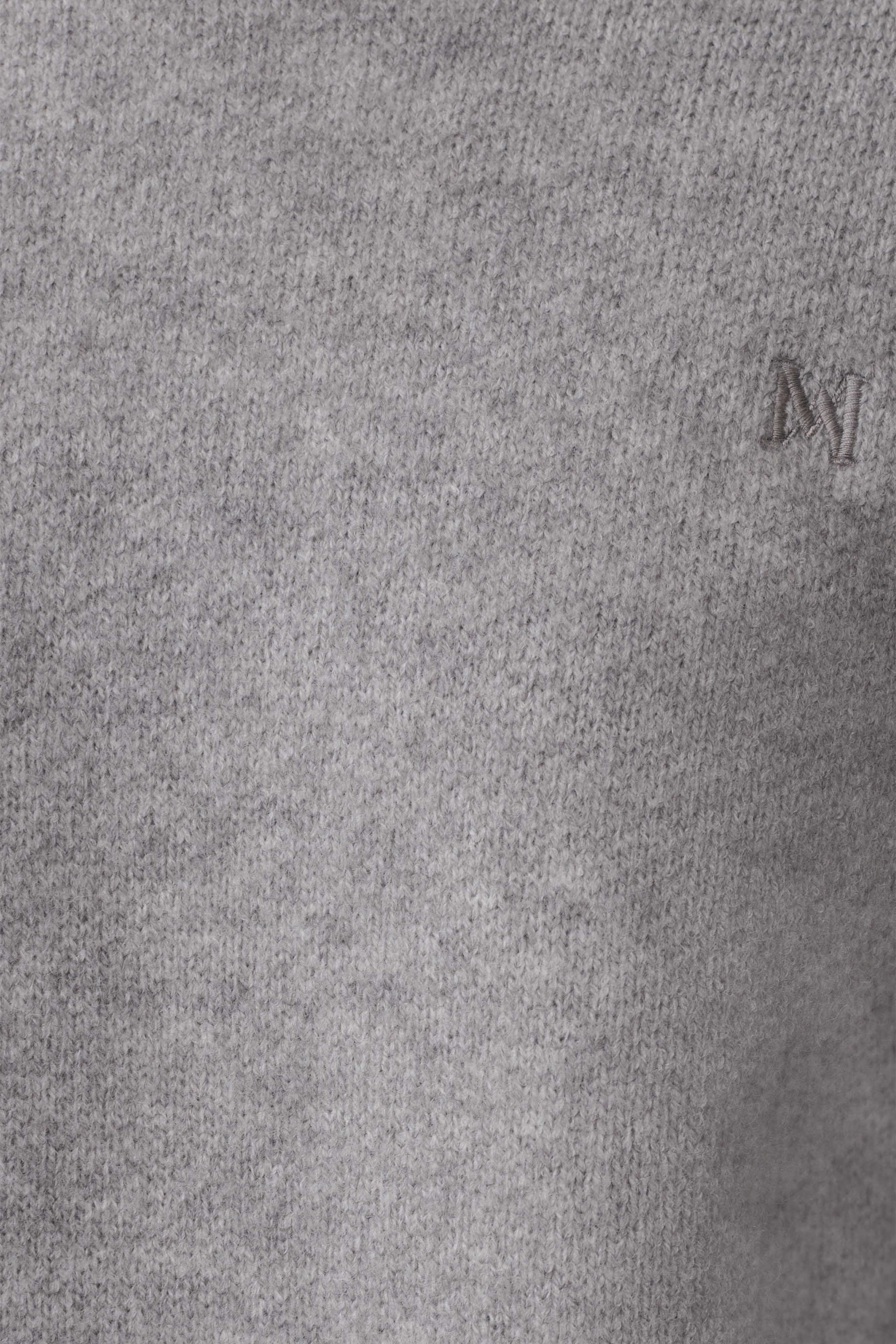 Lulu Oversized Knit Jumper - Grey Marle - Image 7