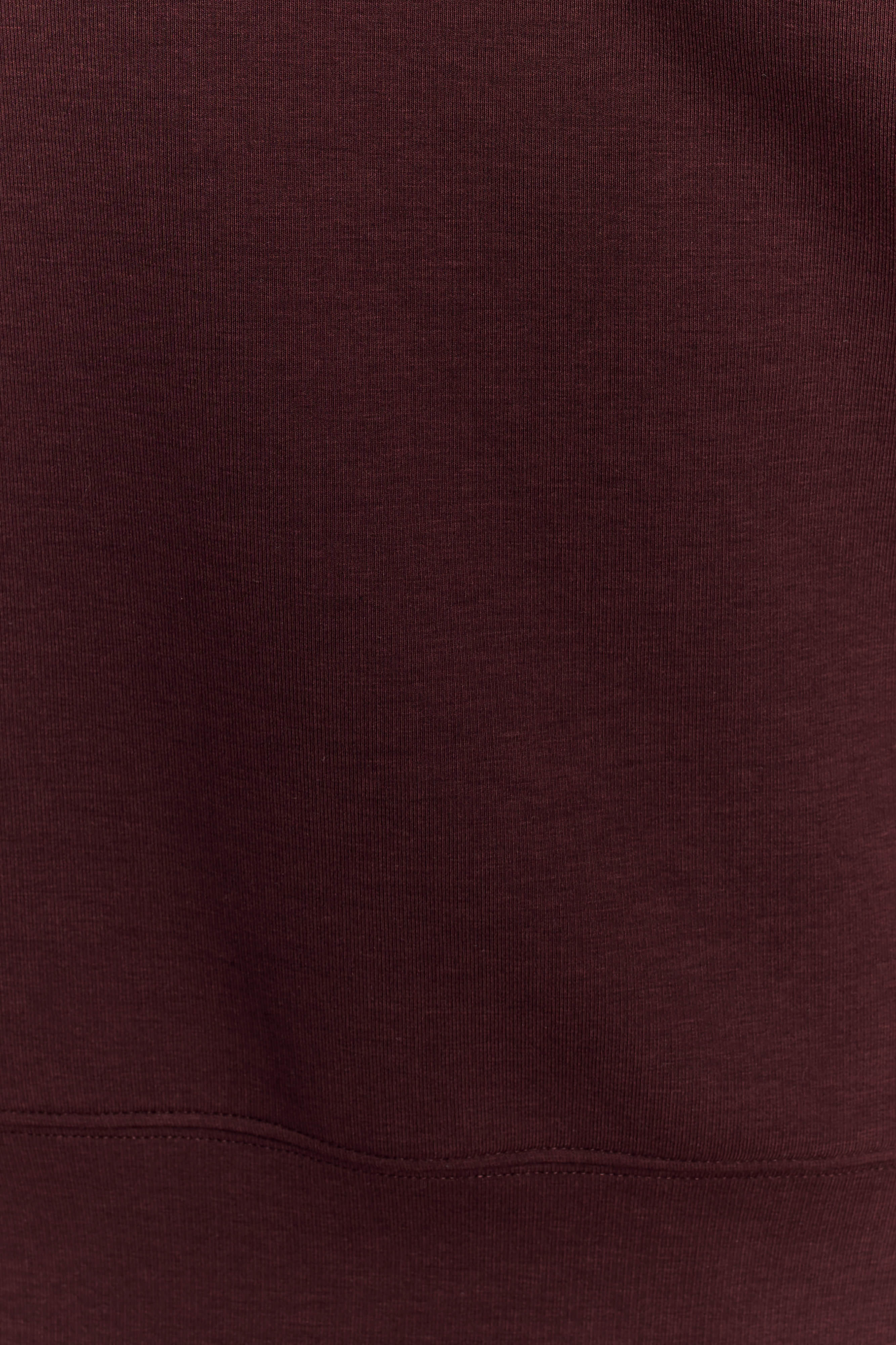 Aiden Slouchy Crew Jumper - Chocolate - Image 7