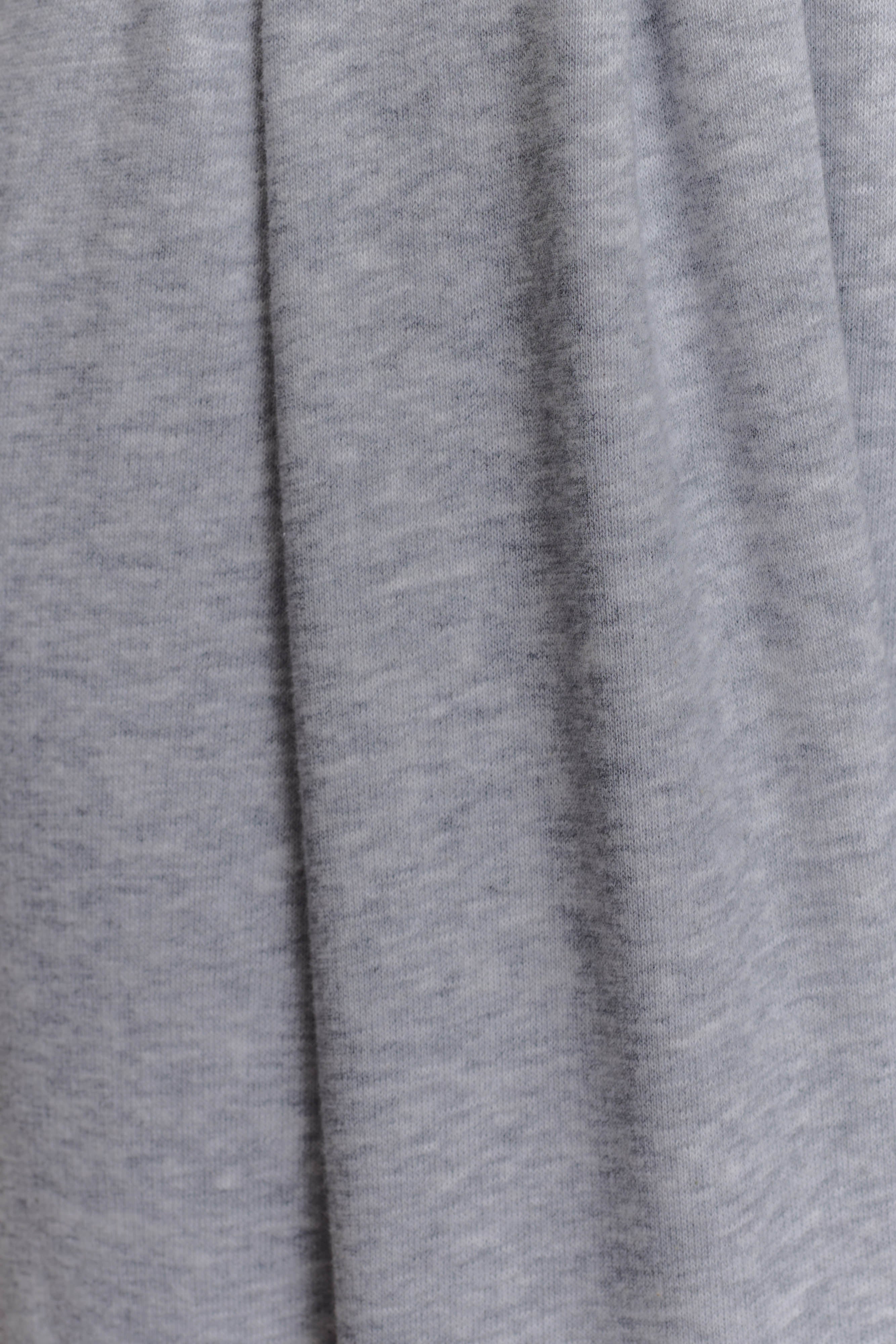 Aspen Gathered Wide Leg Jogger - Light Grey Marle - Image 7