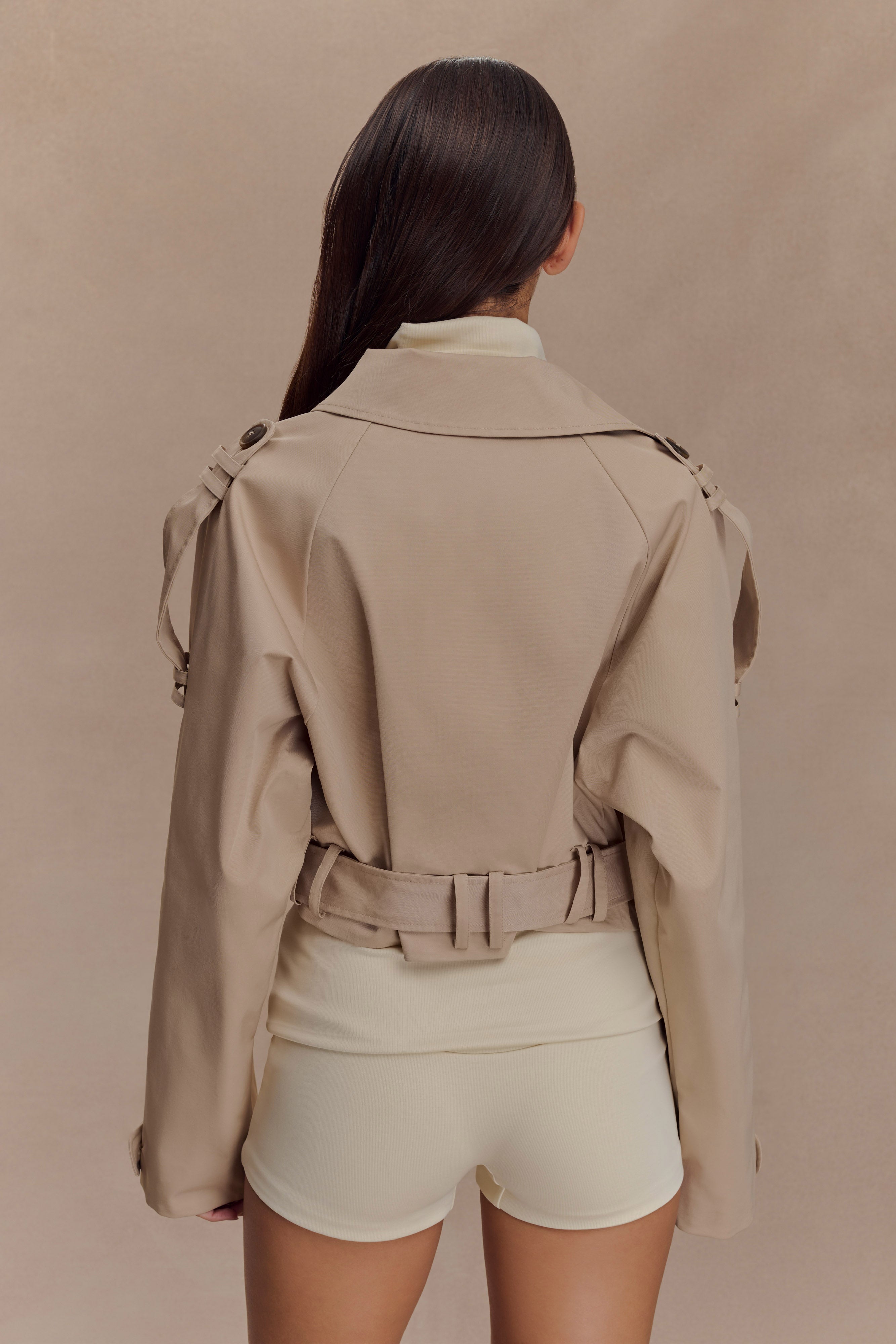 Alternative view of Birdie Fold Over Shorts - Ivory