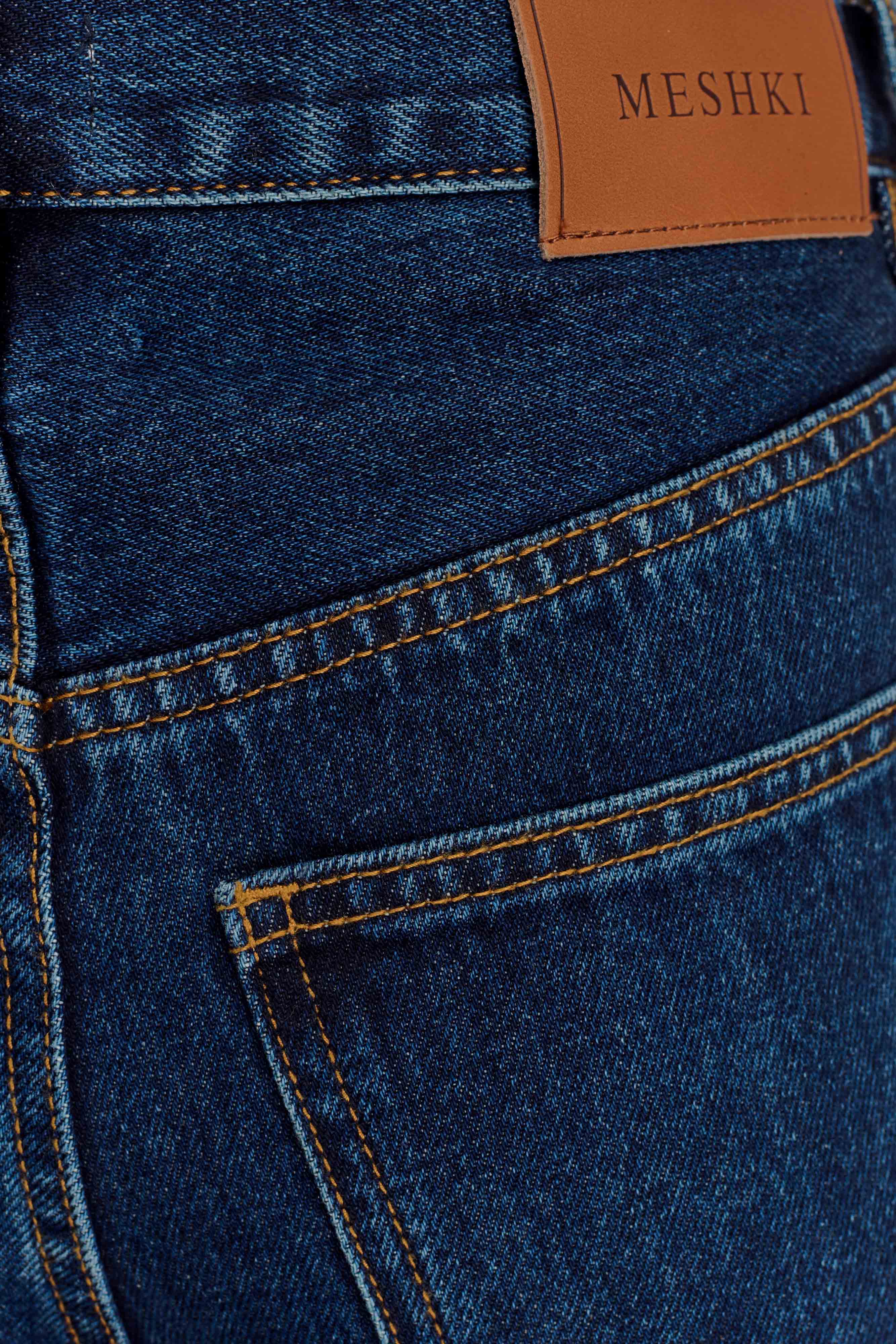 Laina Mid Rise Diamante Denim Jeans - Midnight Blue - Image 8