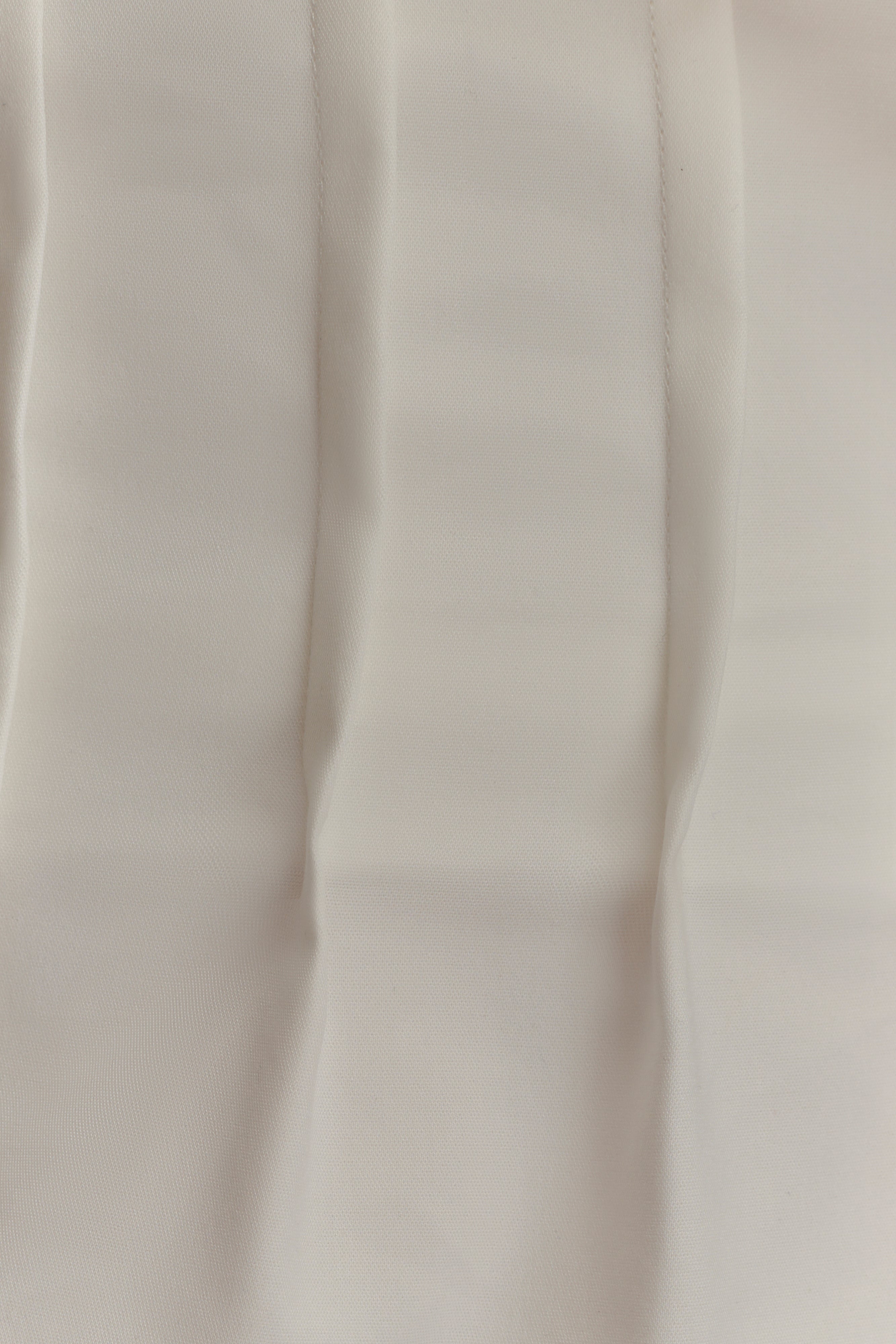 Debbie One Shoulder Bubble Top - White - Image 6