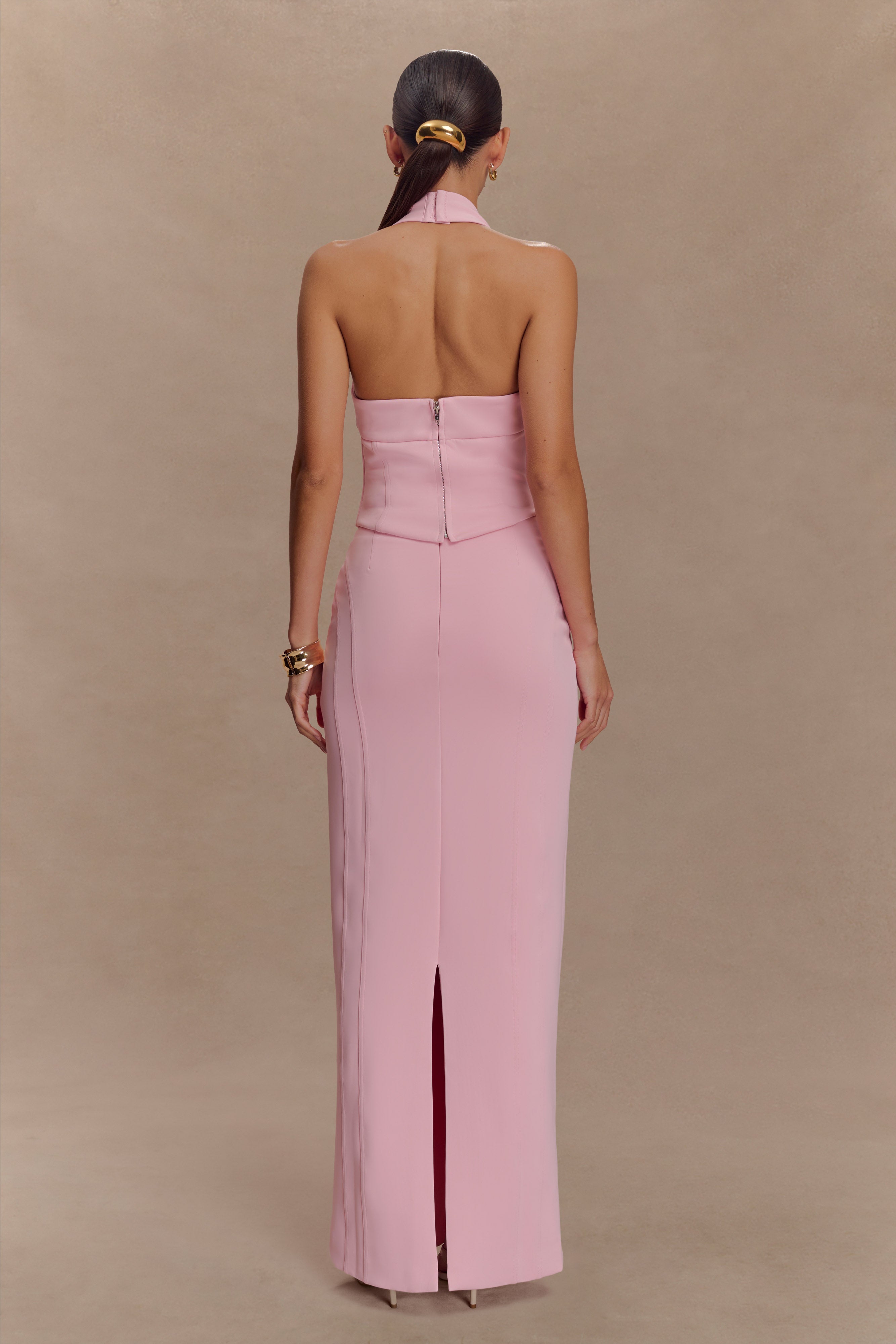 Meadow Corset Halter Top - Candy Pink - Image 7