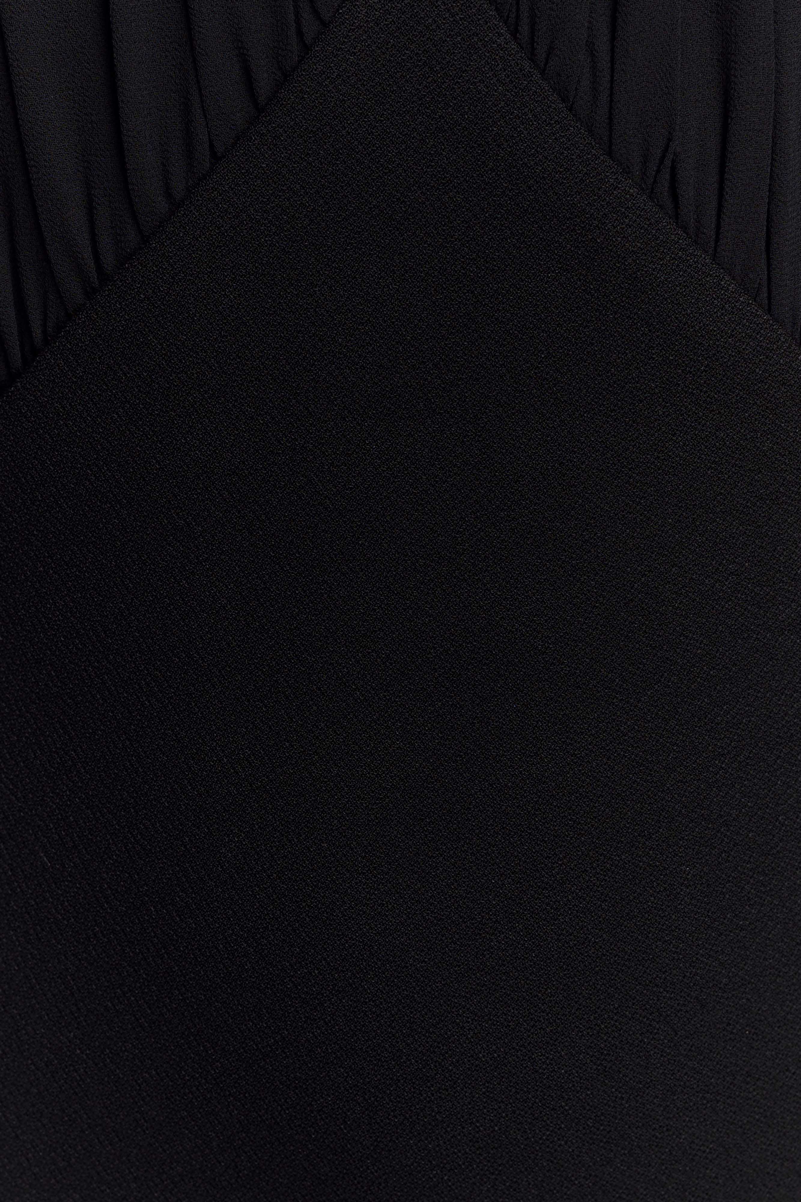 Mierah Halter Midi Dress - Black - Image 6