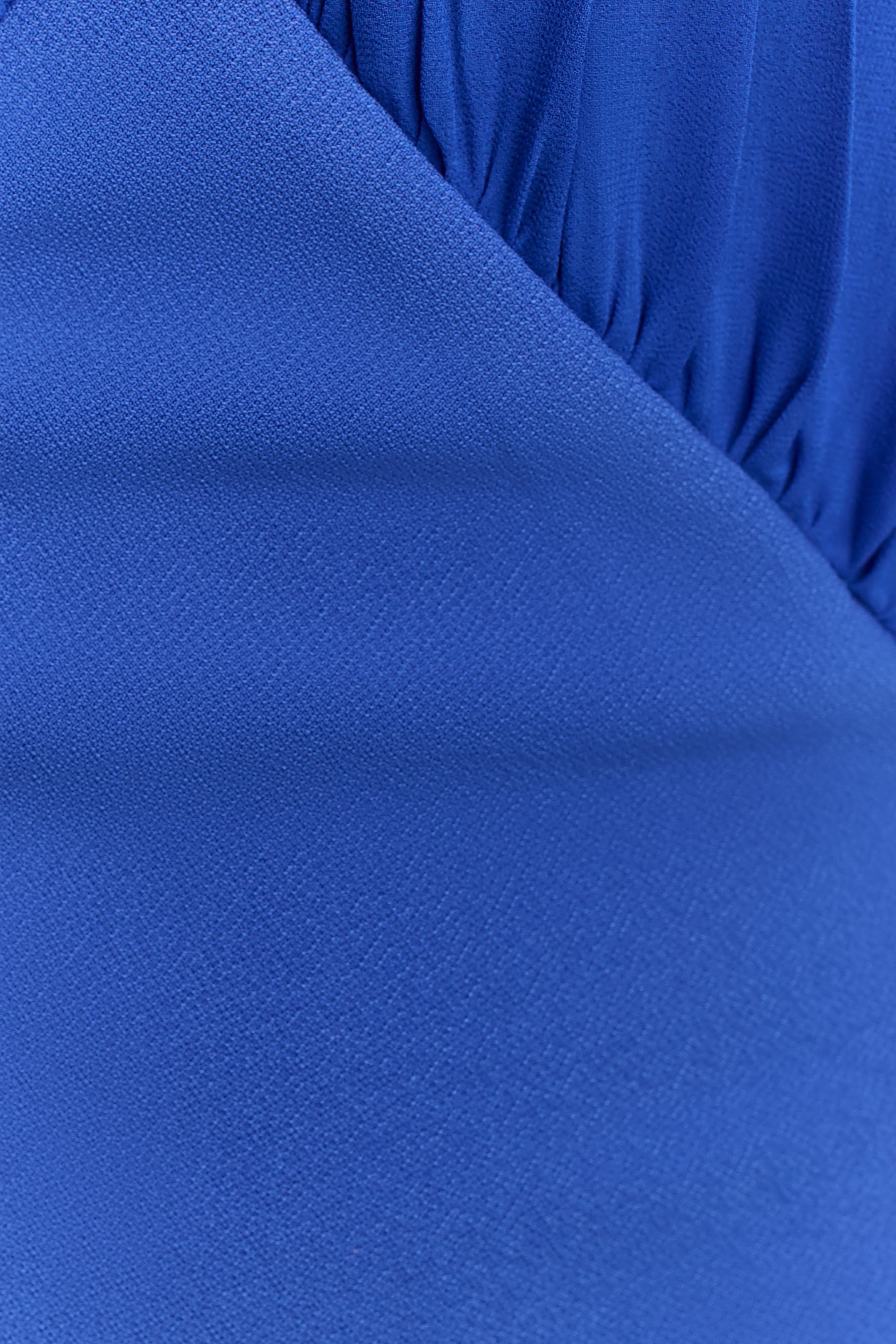 Mierah Halter Midi Dress - Cobalt Blue - Image 5