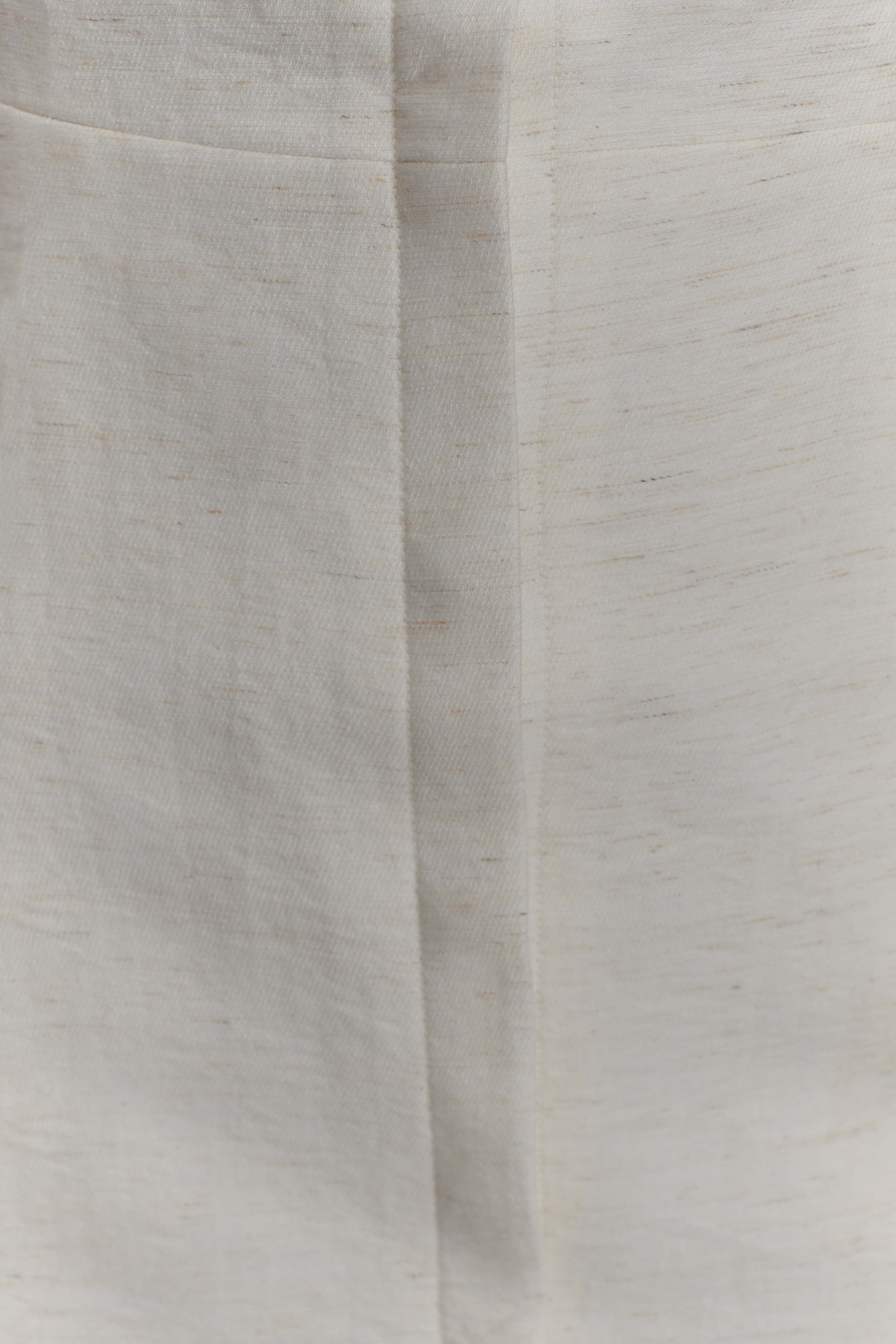 Anya Linen Halter Mini Dress - Oat Marle - Image 8