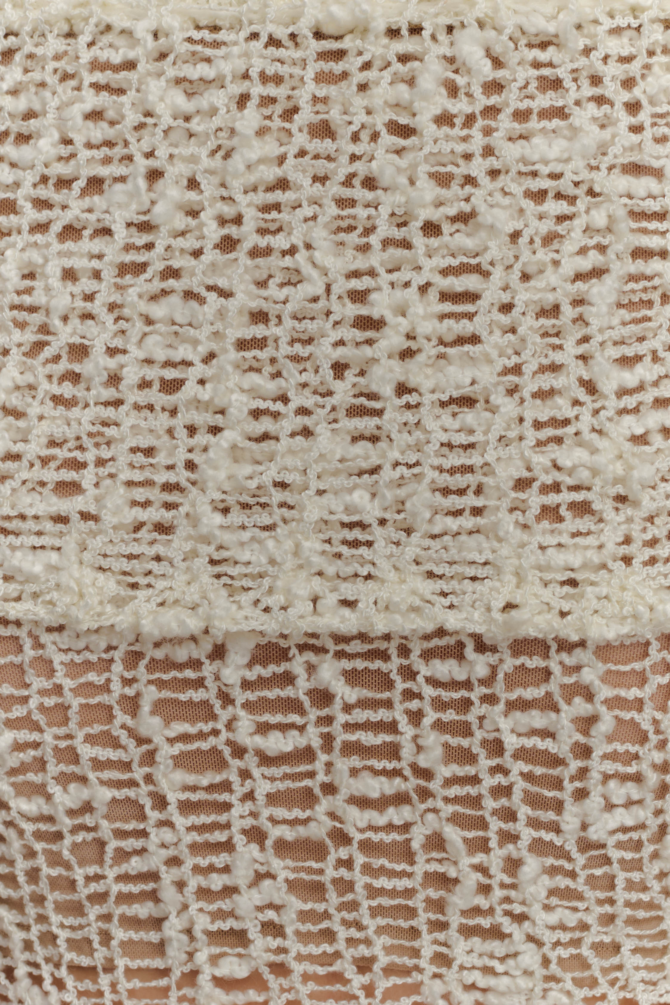 Cordelia Off Shoulder Knit Top - Ivory - Image 7
