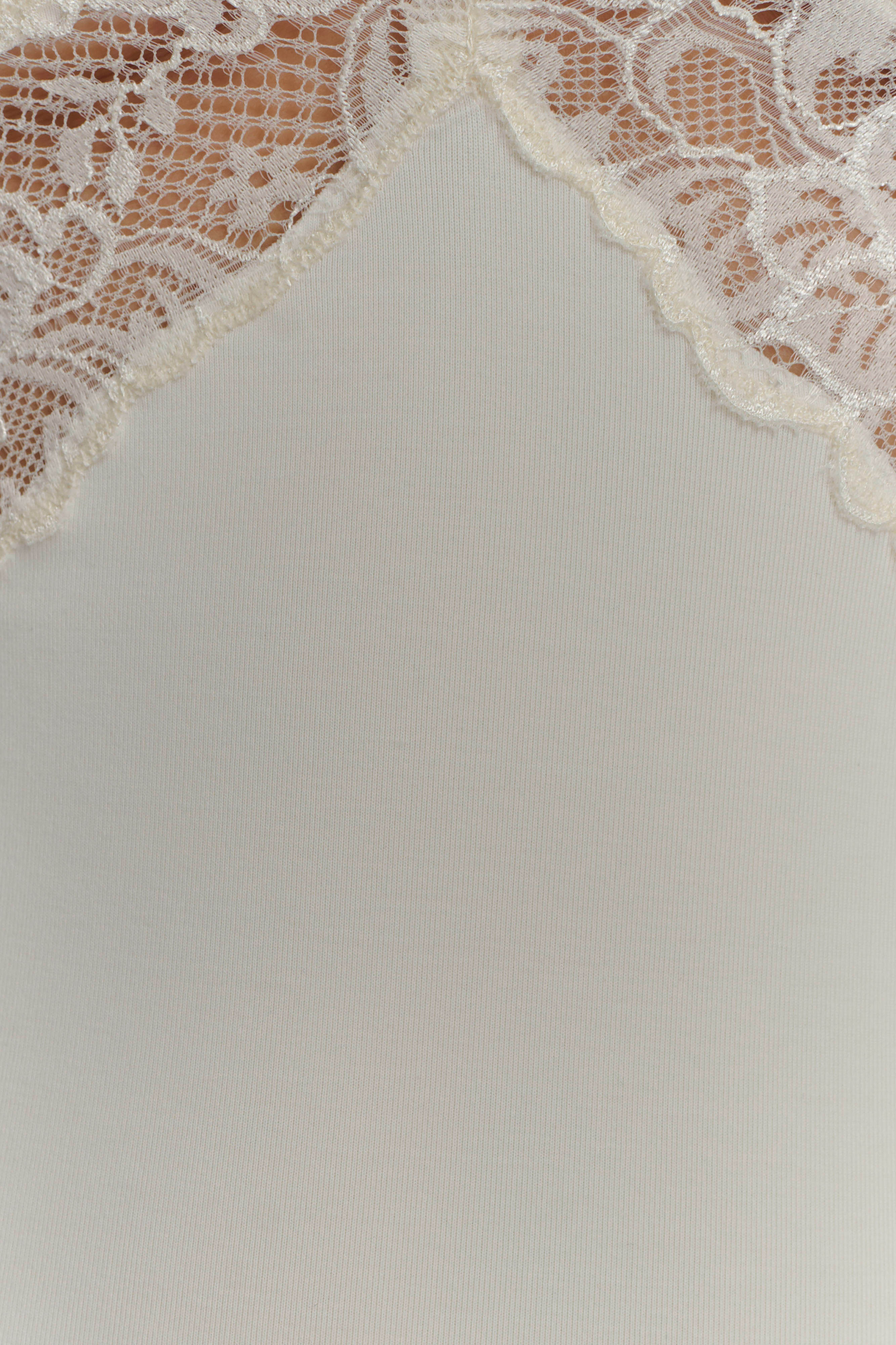 Electra Slinky Lace Maxi Dress - Ivory - Image 8