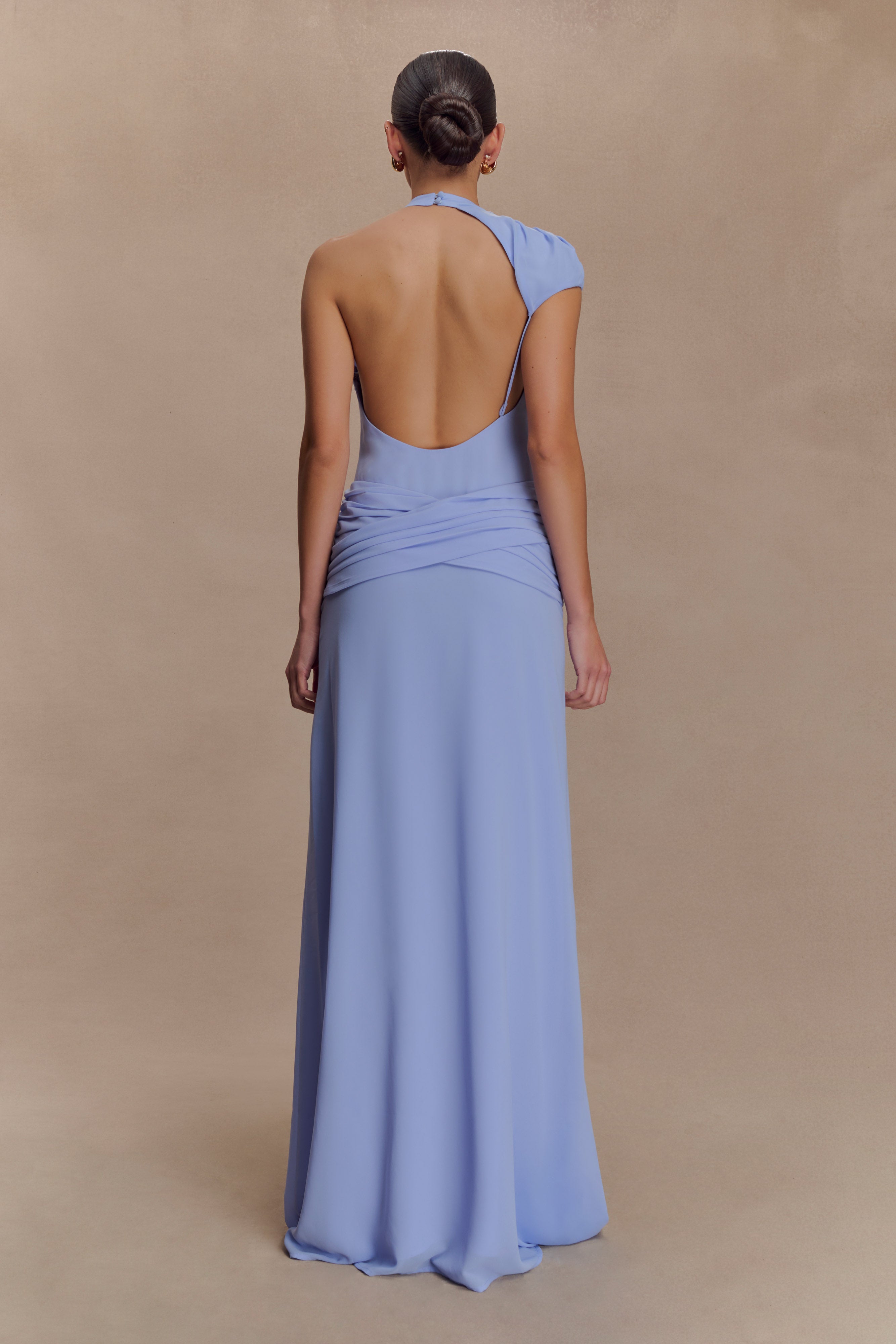 Alternative view of Analia Chiffon Maxi Dress - Lilac