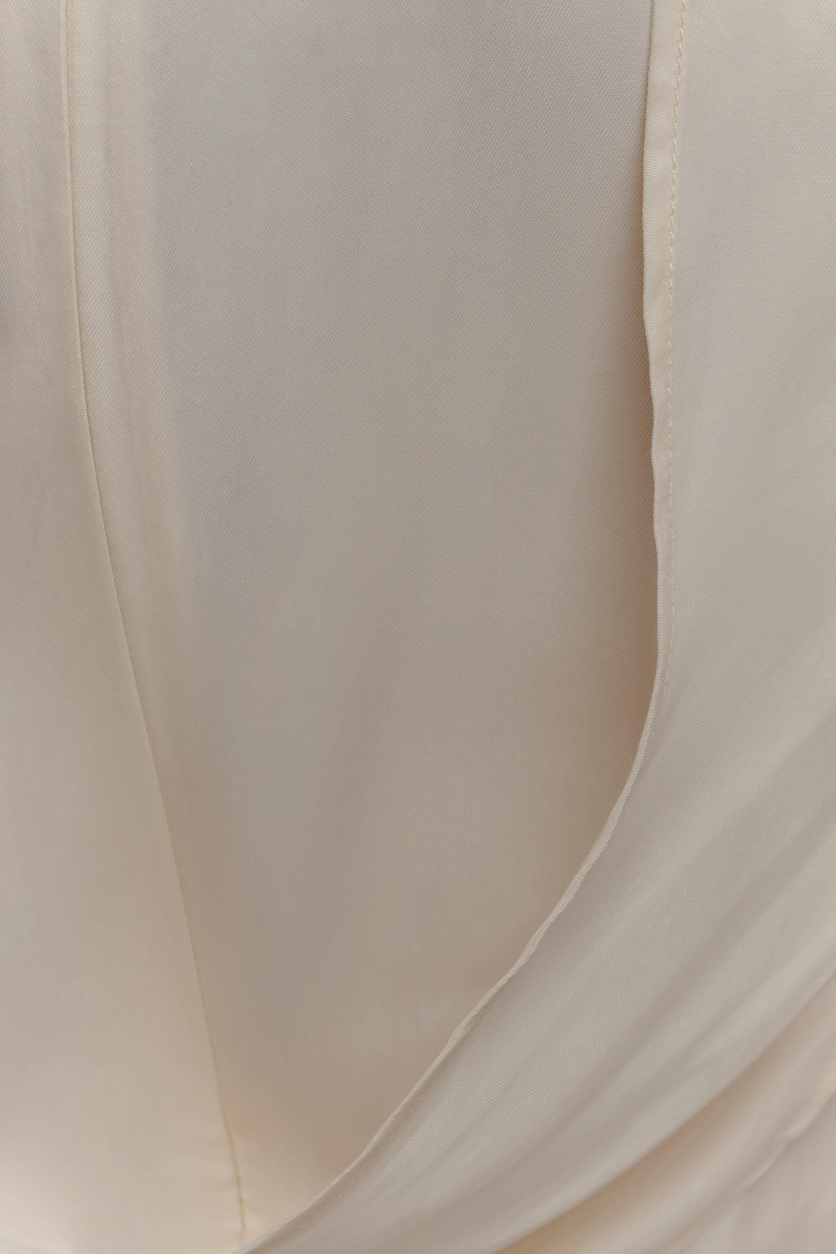 Violeta Asymmetric Top - Ivory - Image 7