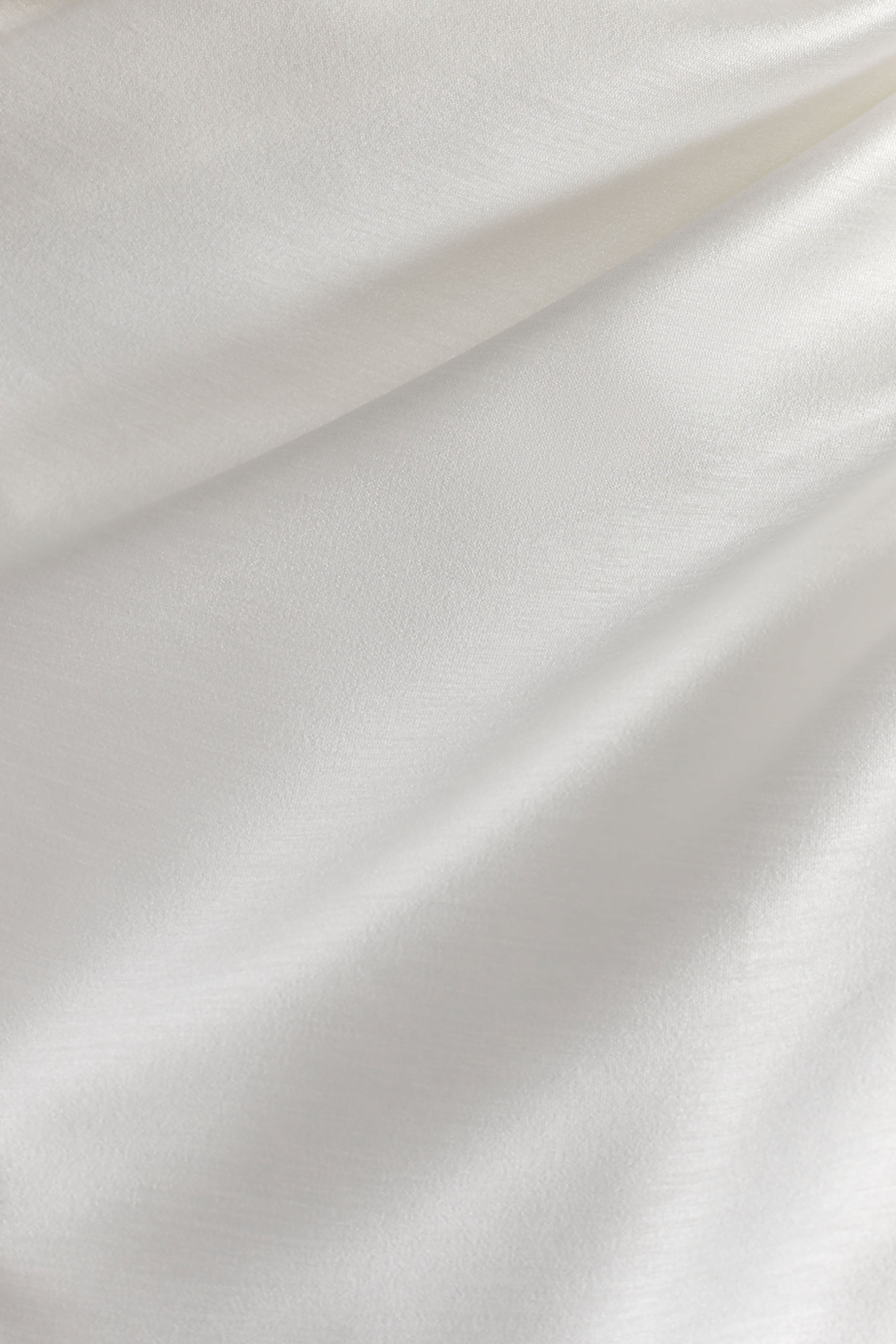 Francine One Shoulder Maxi Dress - Ivory - Image 7