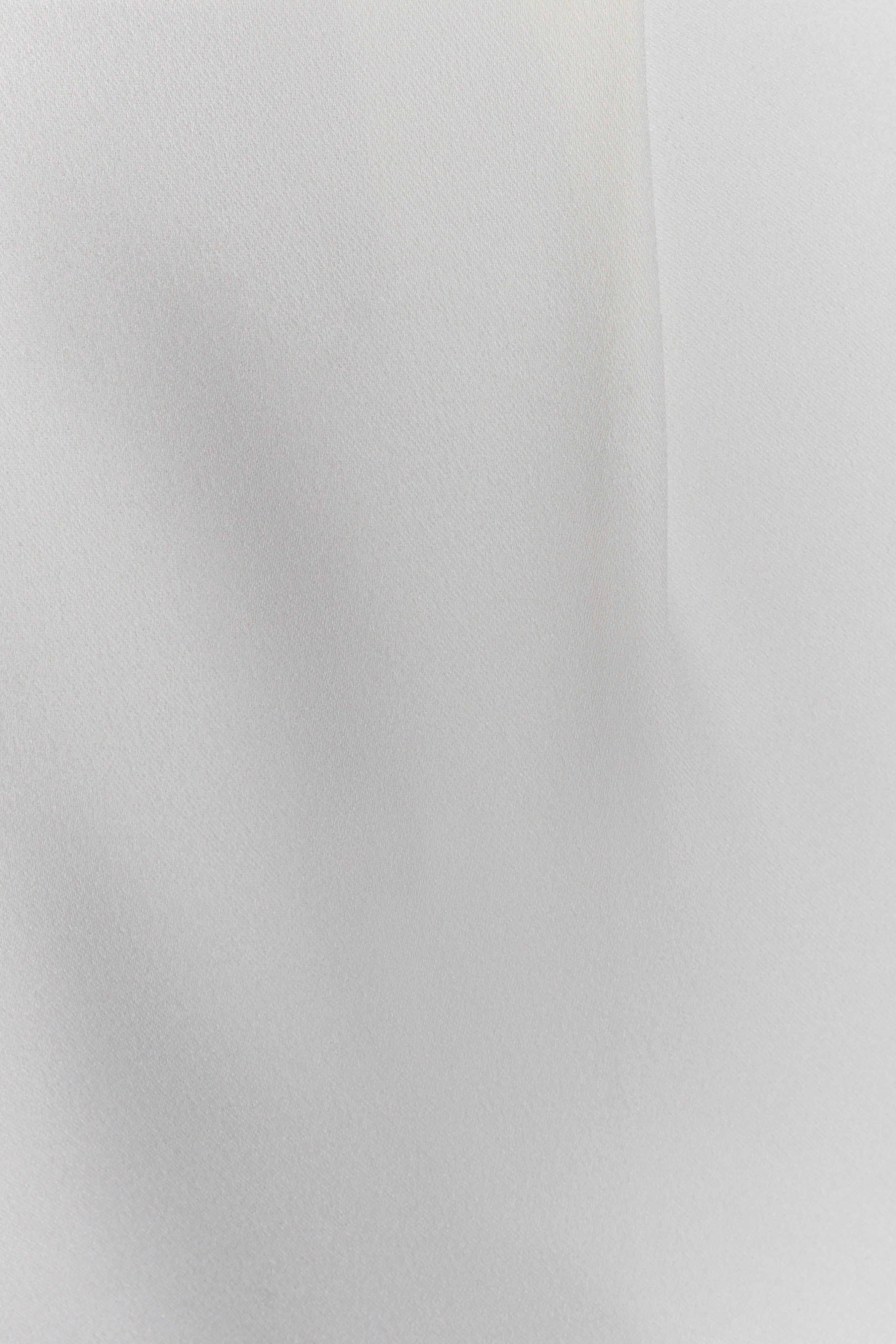 Fatima Satin Straight Leg Pant - White - Image 4