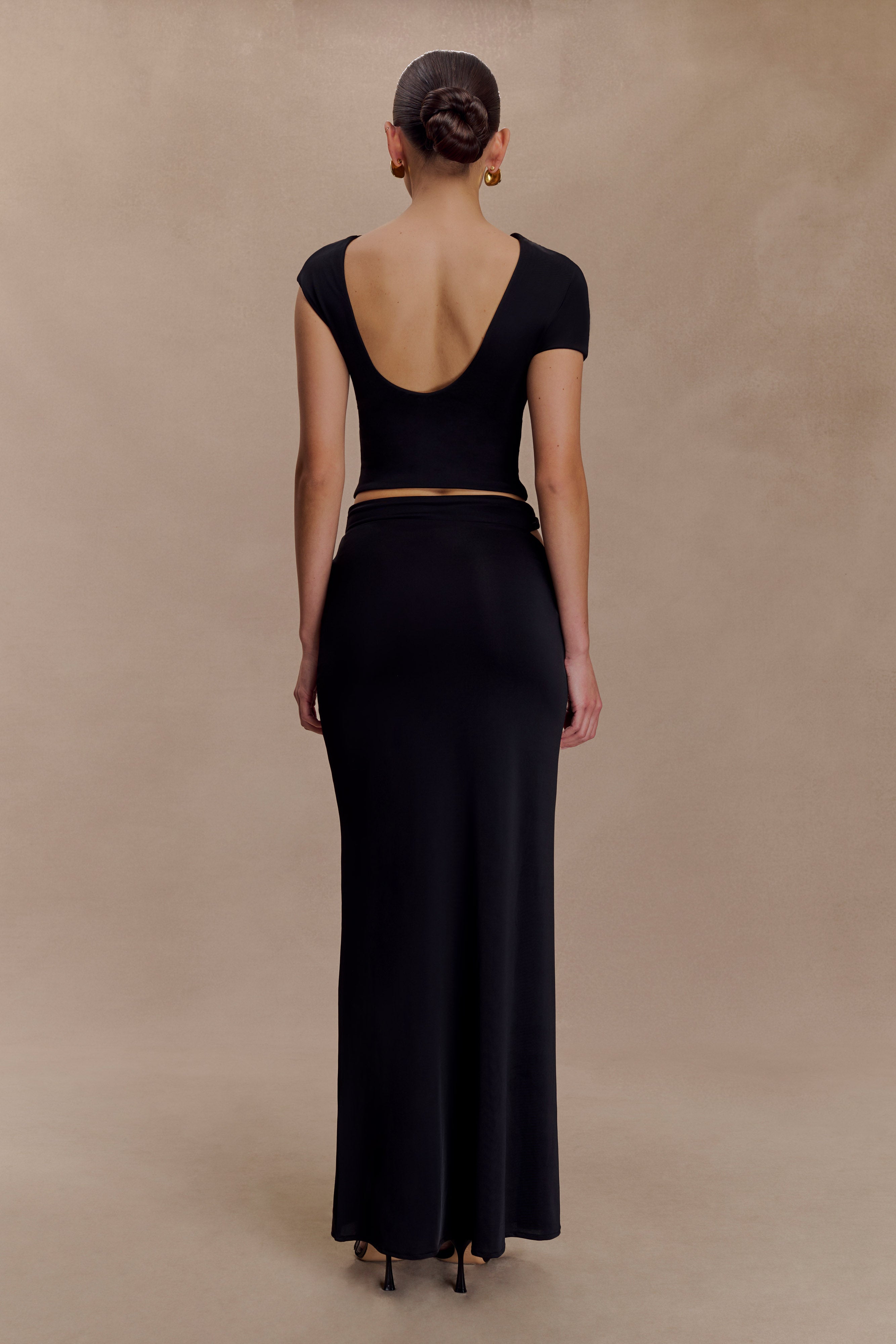 Haven Slinky Twist Top - Black - Image 6