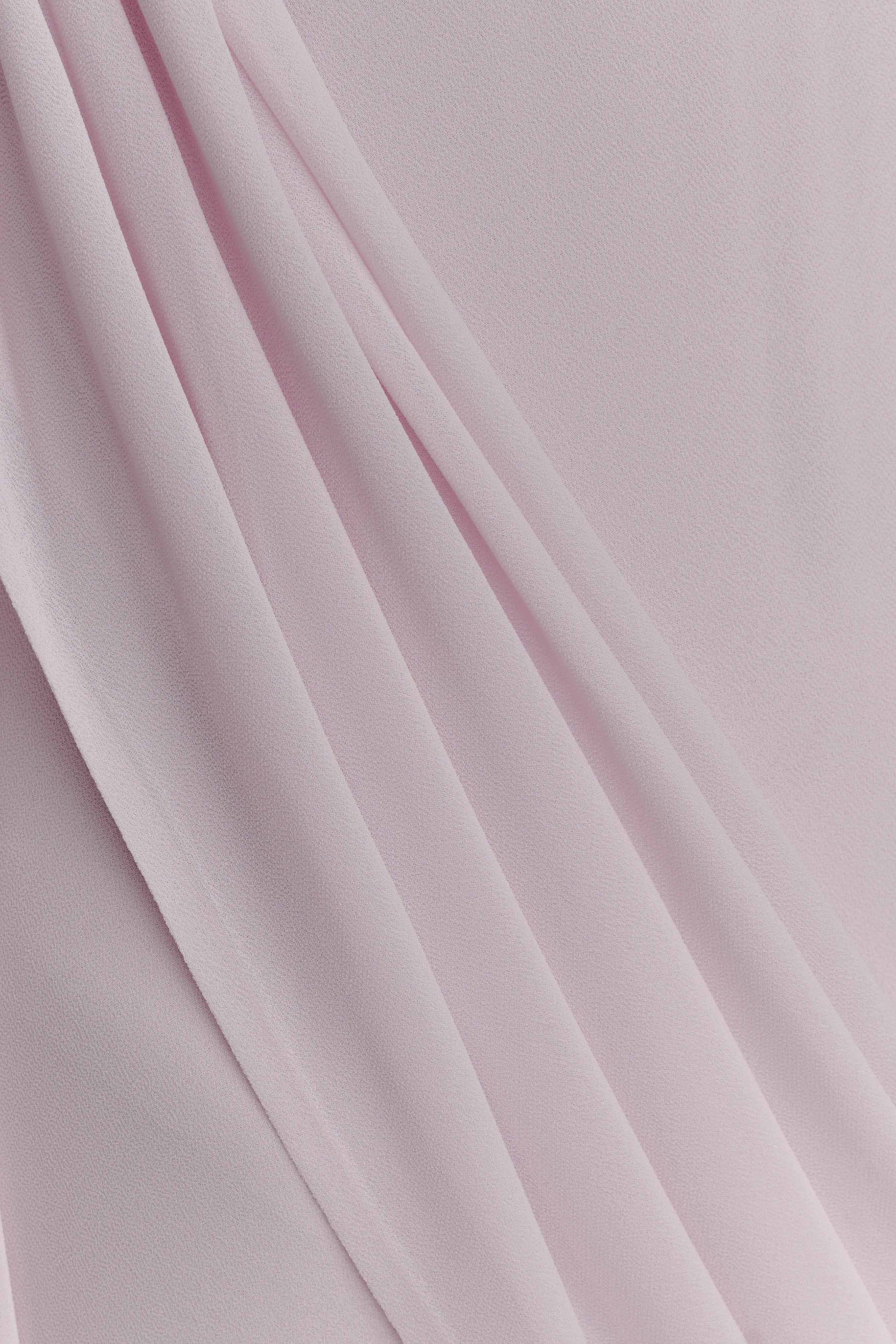 Leena Chiffon Maxi Dress - Light Lilac - Image 6