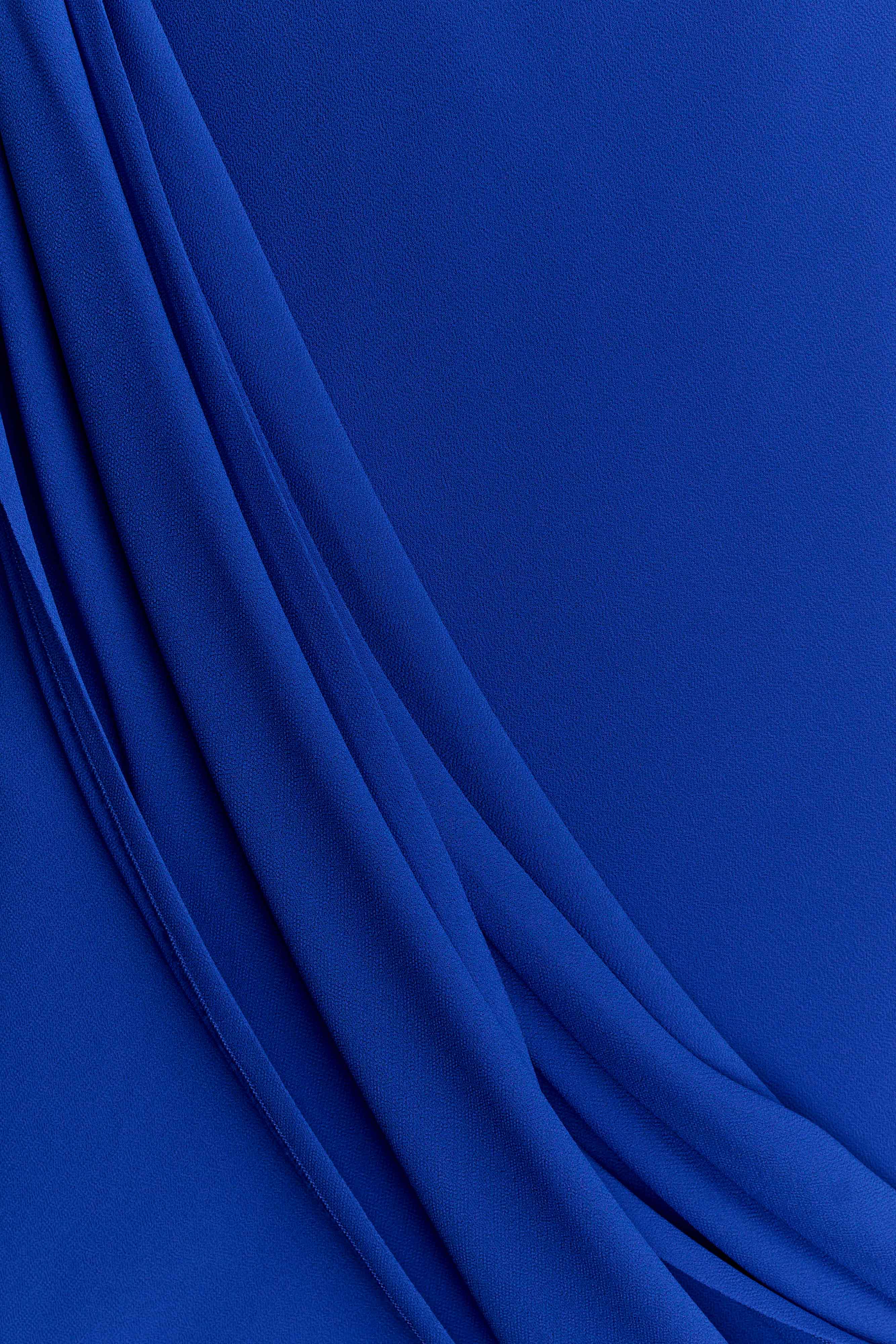 Leena Chiffon Maxi Dress - Cobalt - Image 5