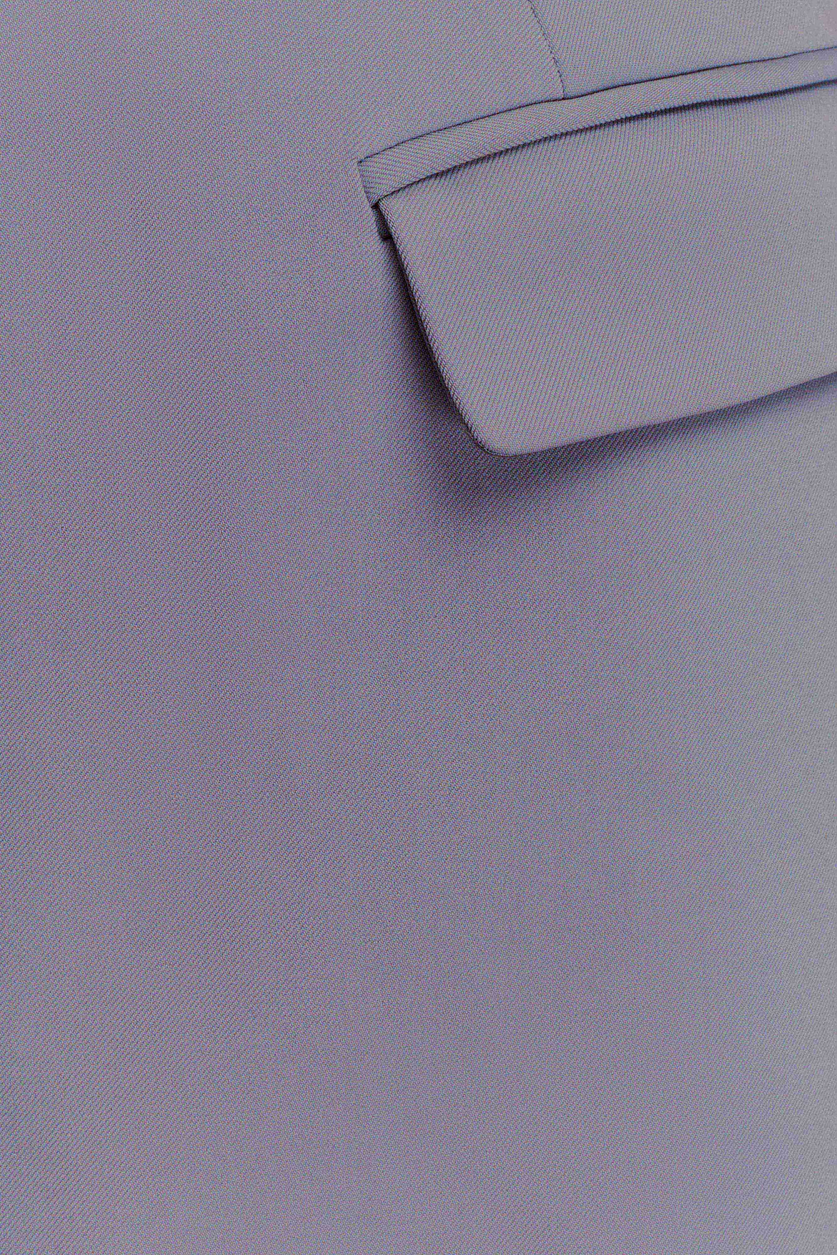 Gretchen Suiting Mini Dress - Grey - Image 7