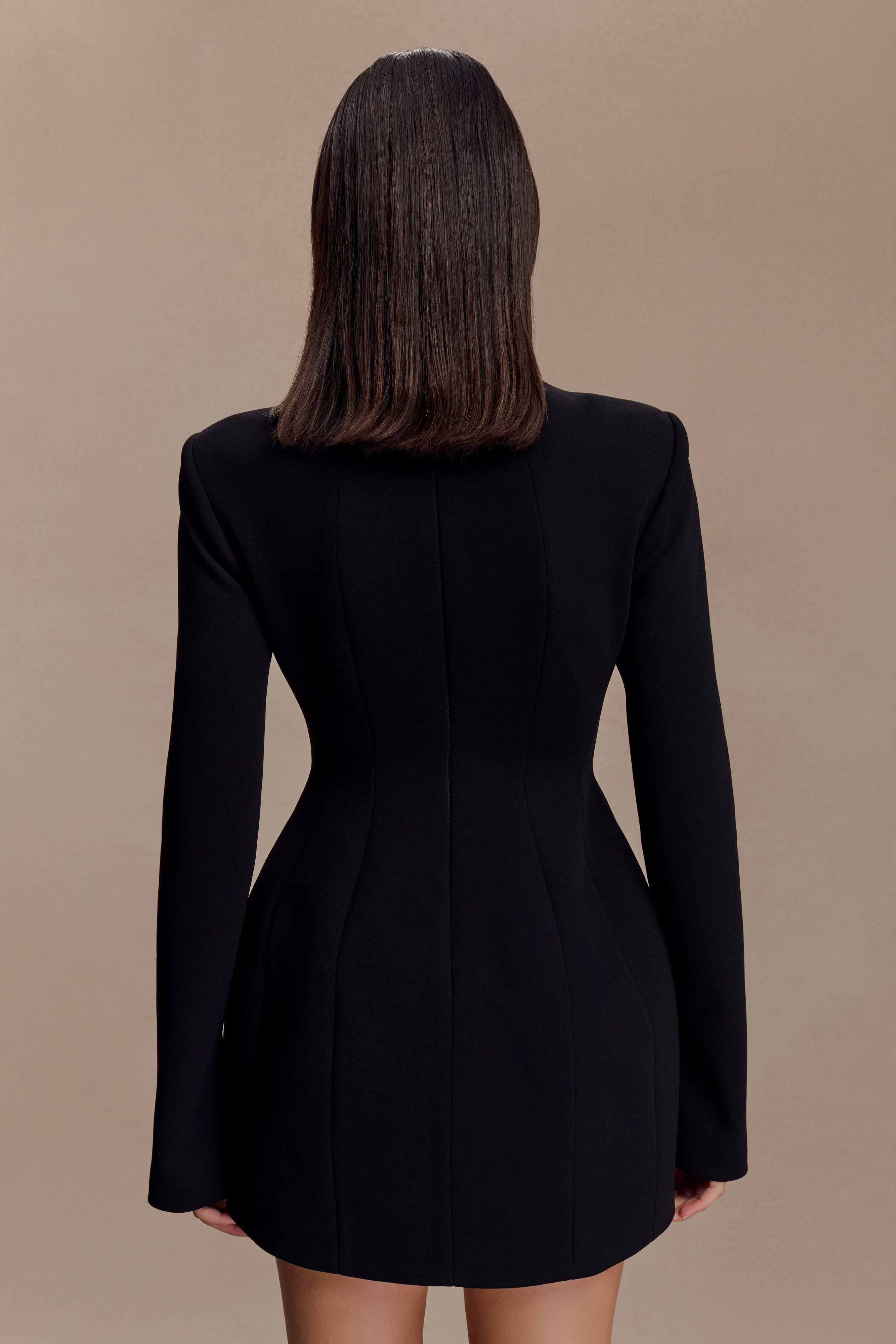 Alternative view of Michelle Cut Out Mini Dress - Black