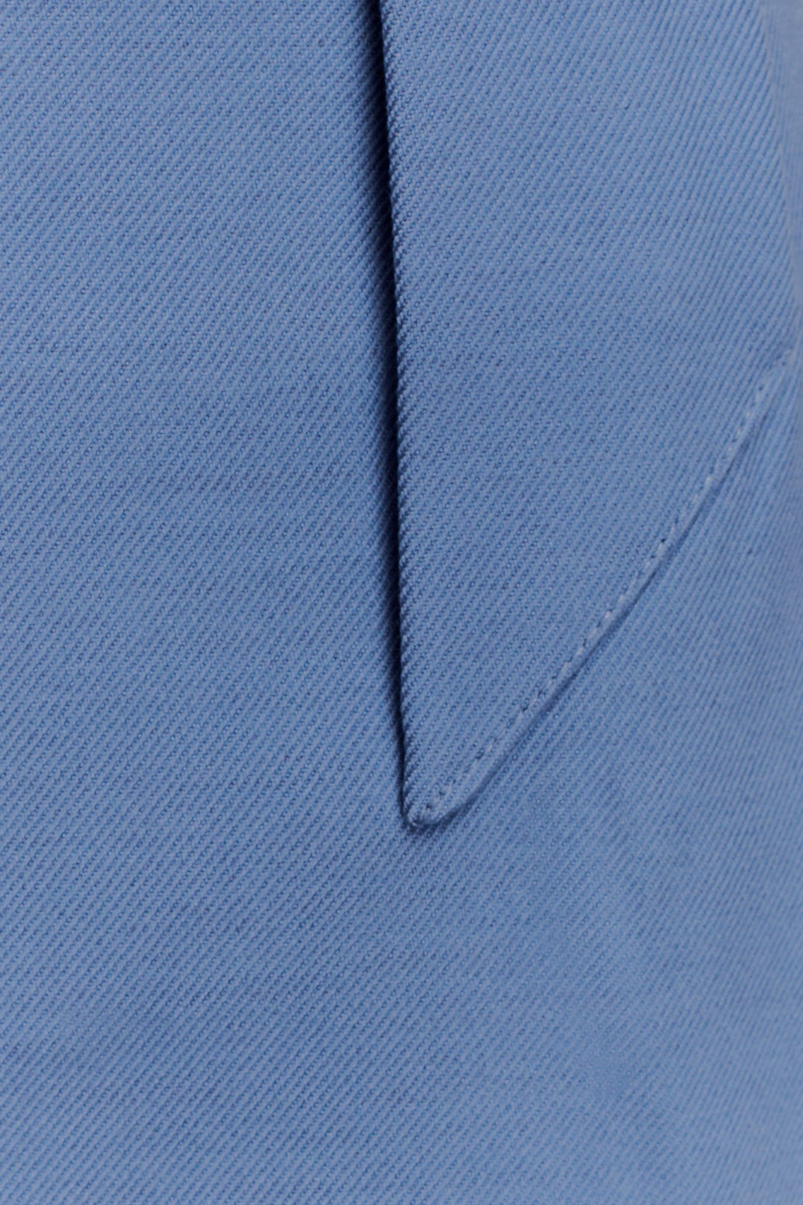 Gina Suiting Mini Skirt - Ocean Blue - Image 6