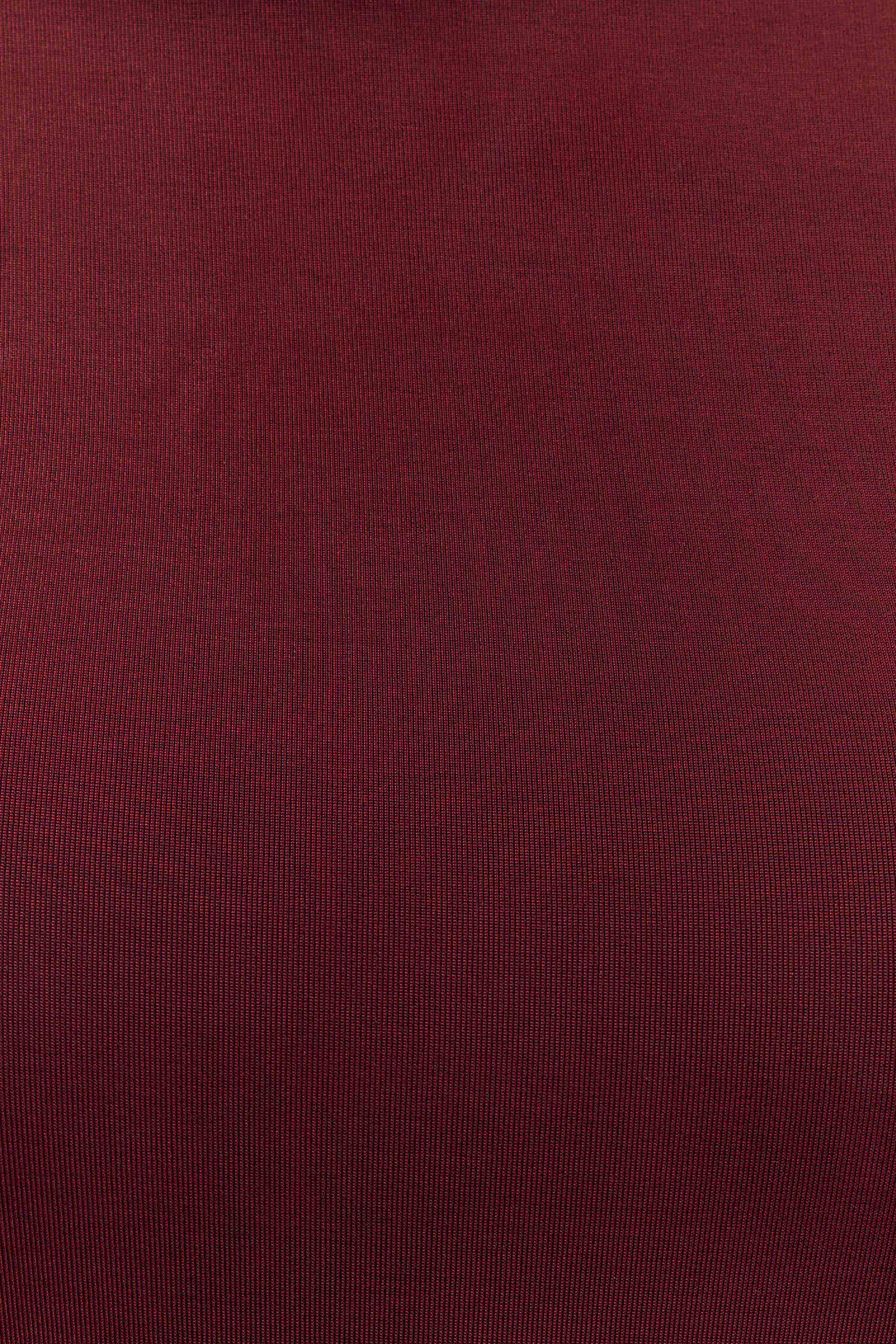 Bridget Slinky Cowl Back Top - Burgundy - Image 8
