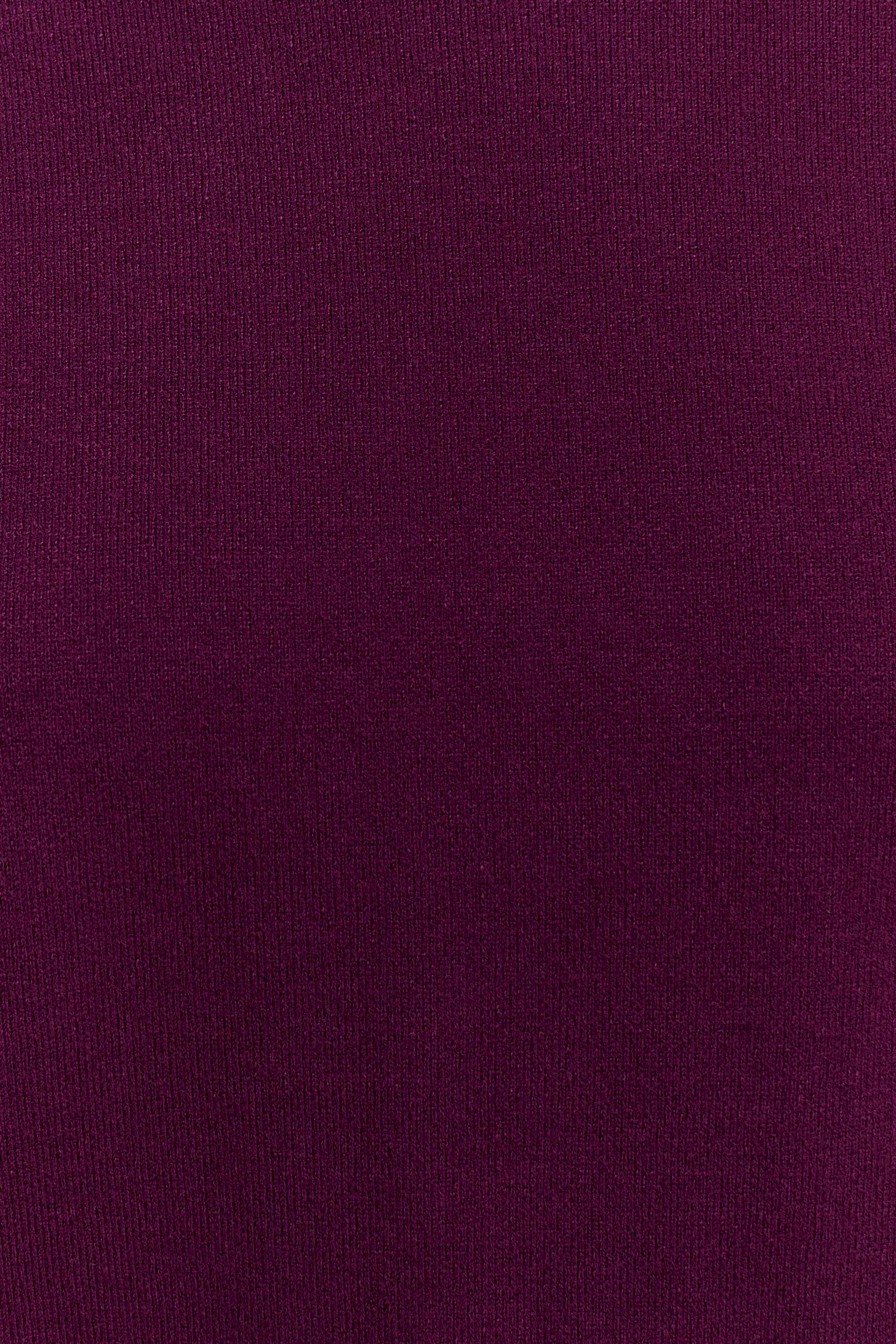 Braxton Cozy Knit Jumper - Plum - Image 8