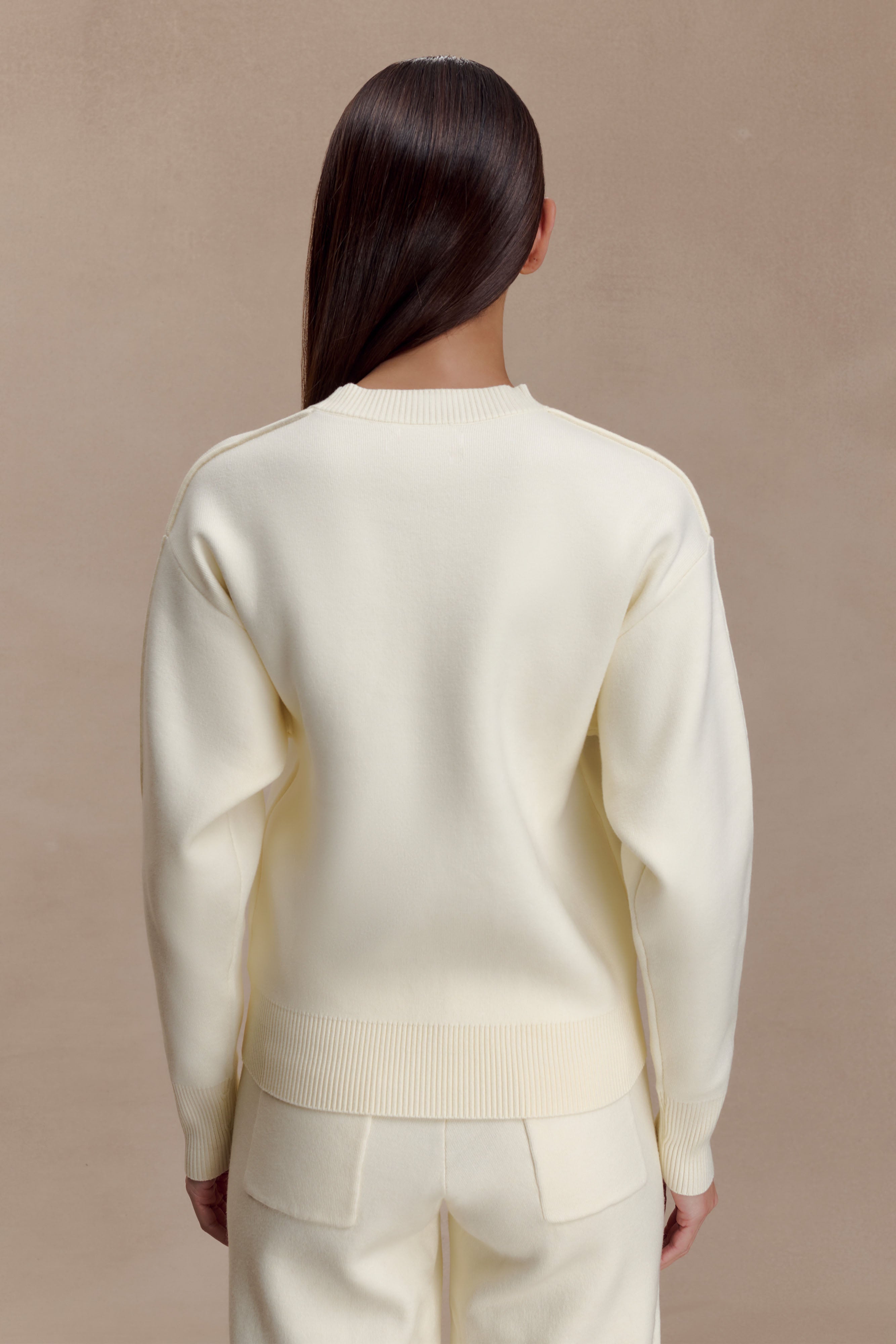 Alternative view of Braxton Cozy Knit Jumper - Ivory