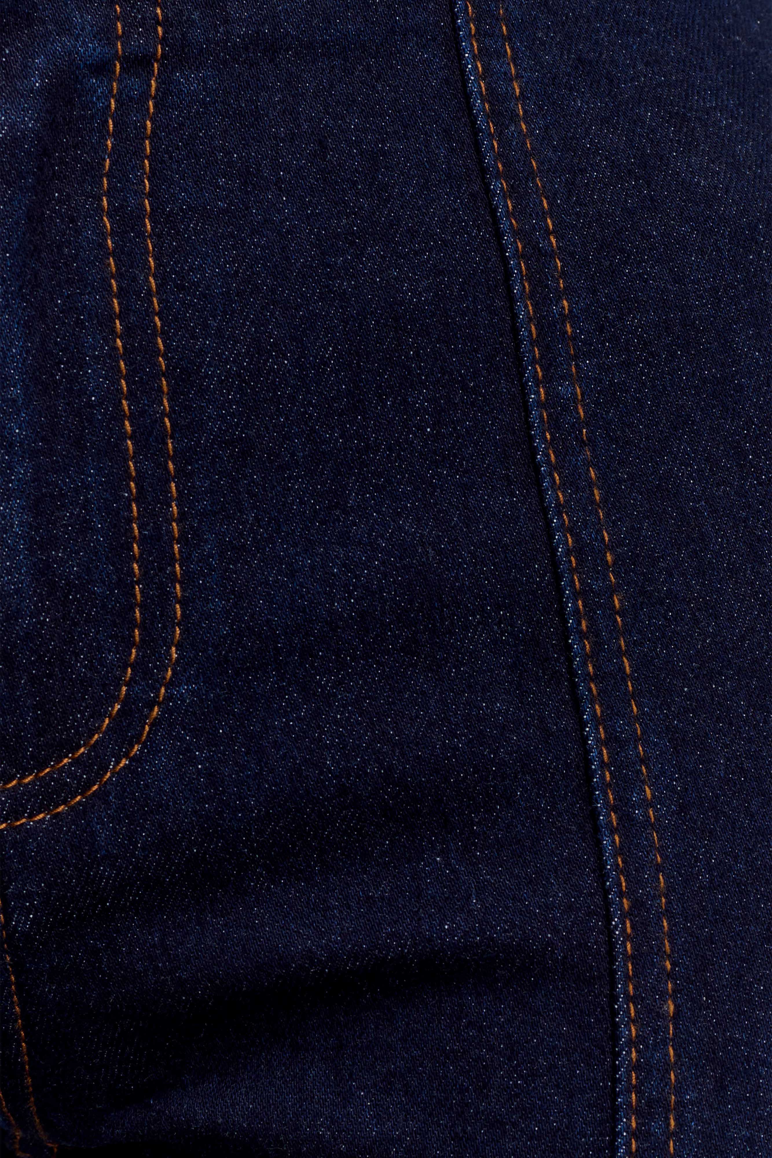 Clio Paneled Flare Jeans - Indigo Blue - Image 9