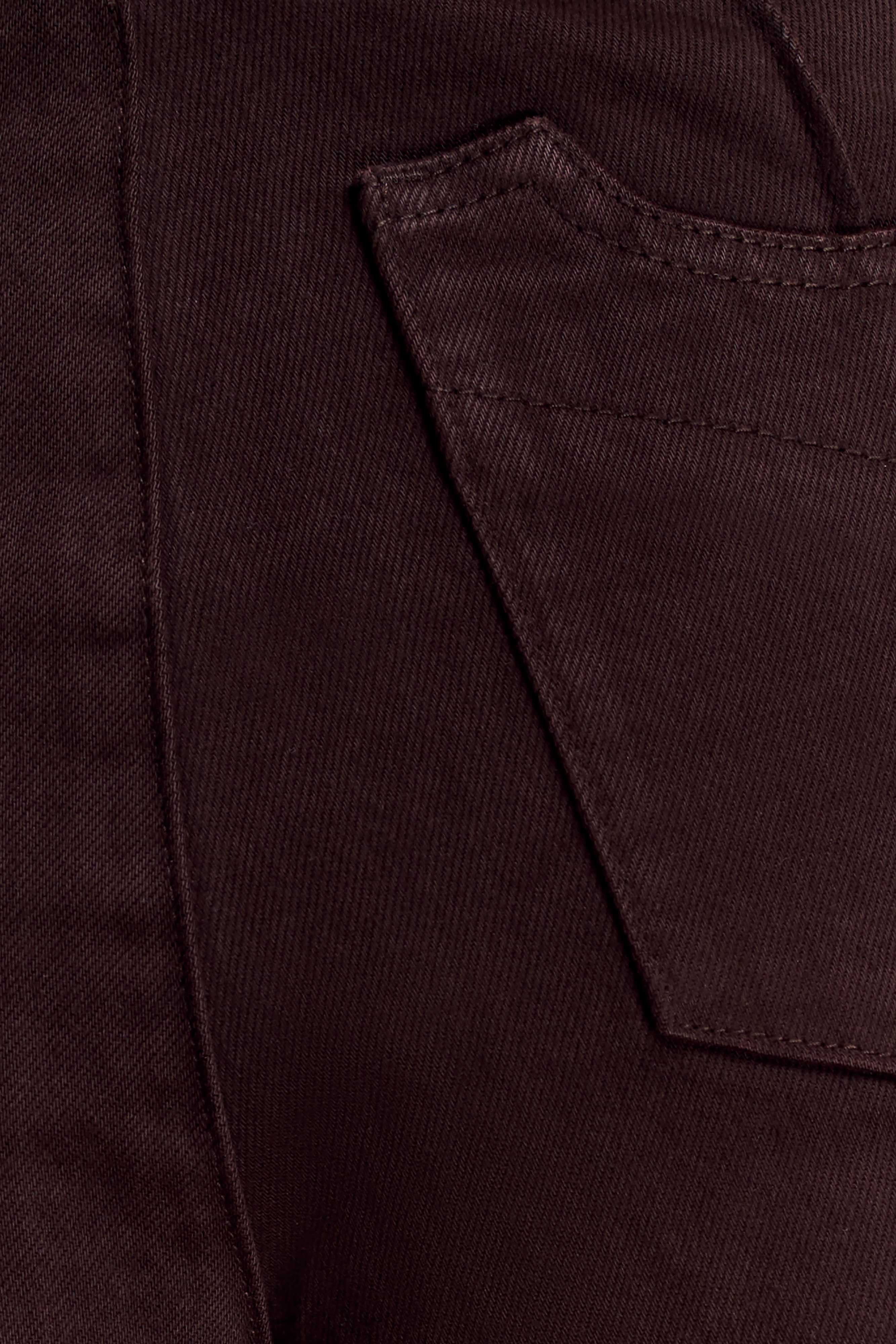 Beatrix High Rise Denim Jeans - Chocolate - Image 8