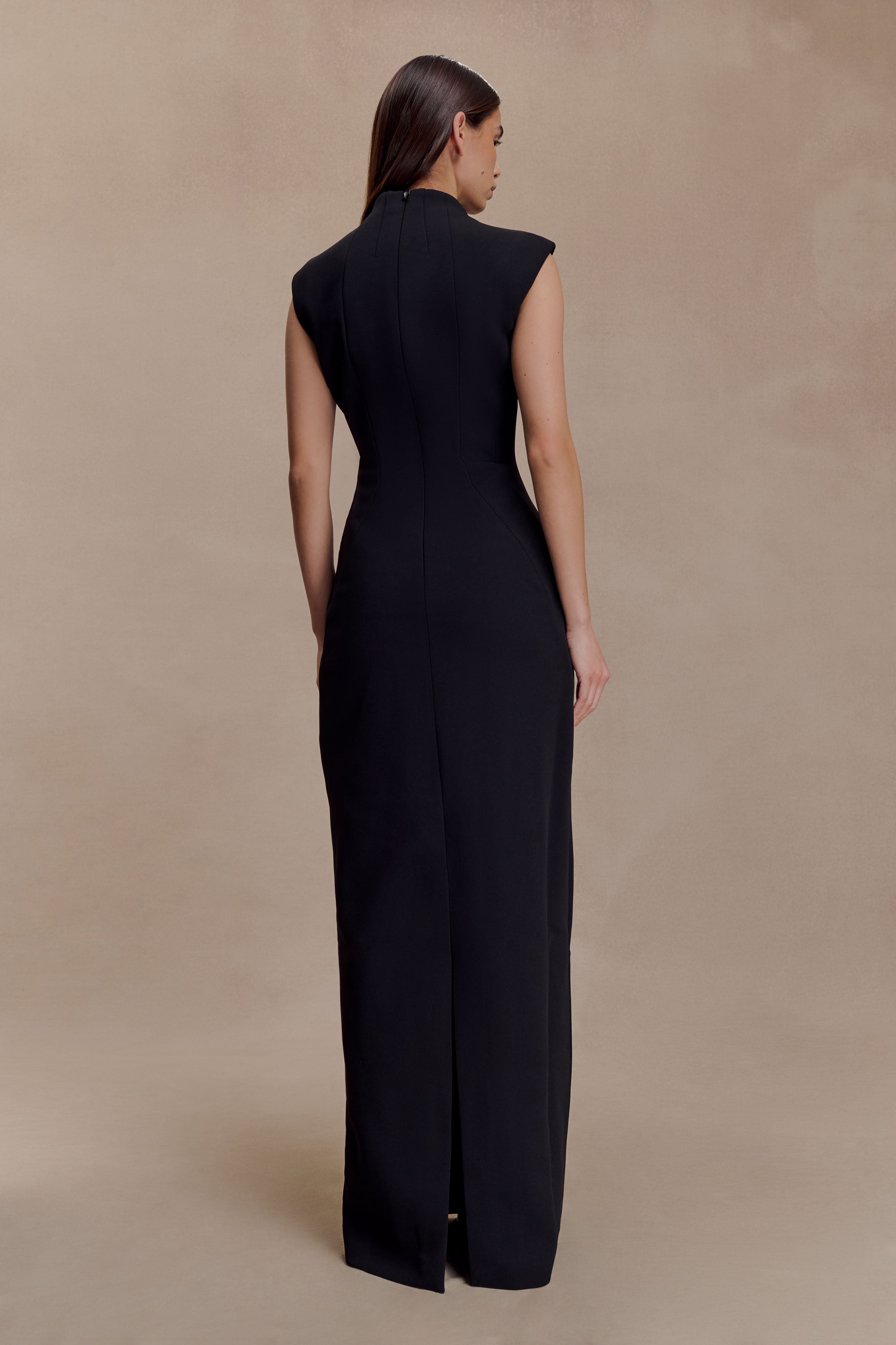 Alternative view of Michelle Cut Out Maxi Dress - Black