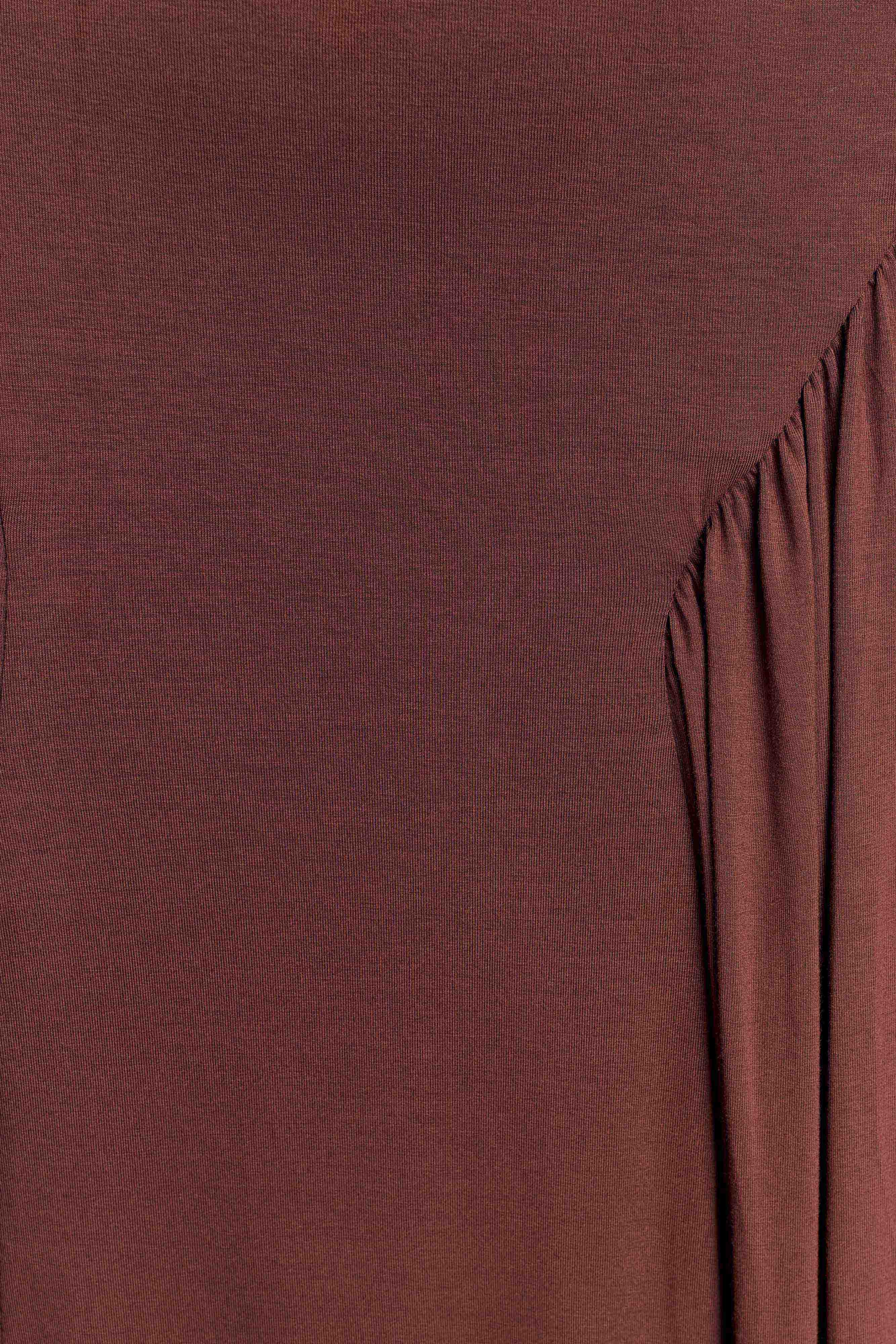 Marnie Modal Sleeveless Maxi Dress - Chocolate - Image 7